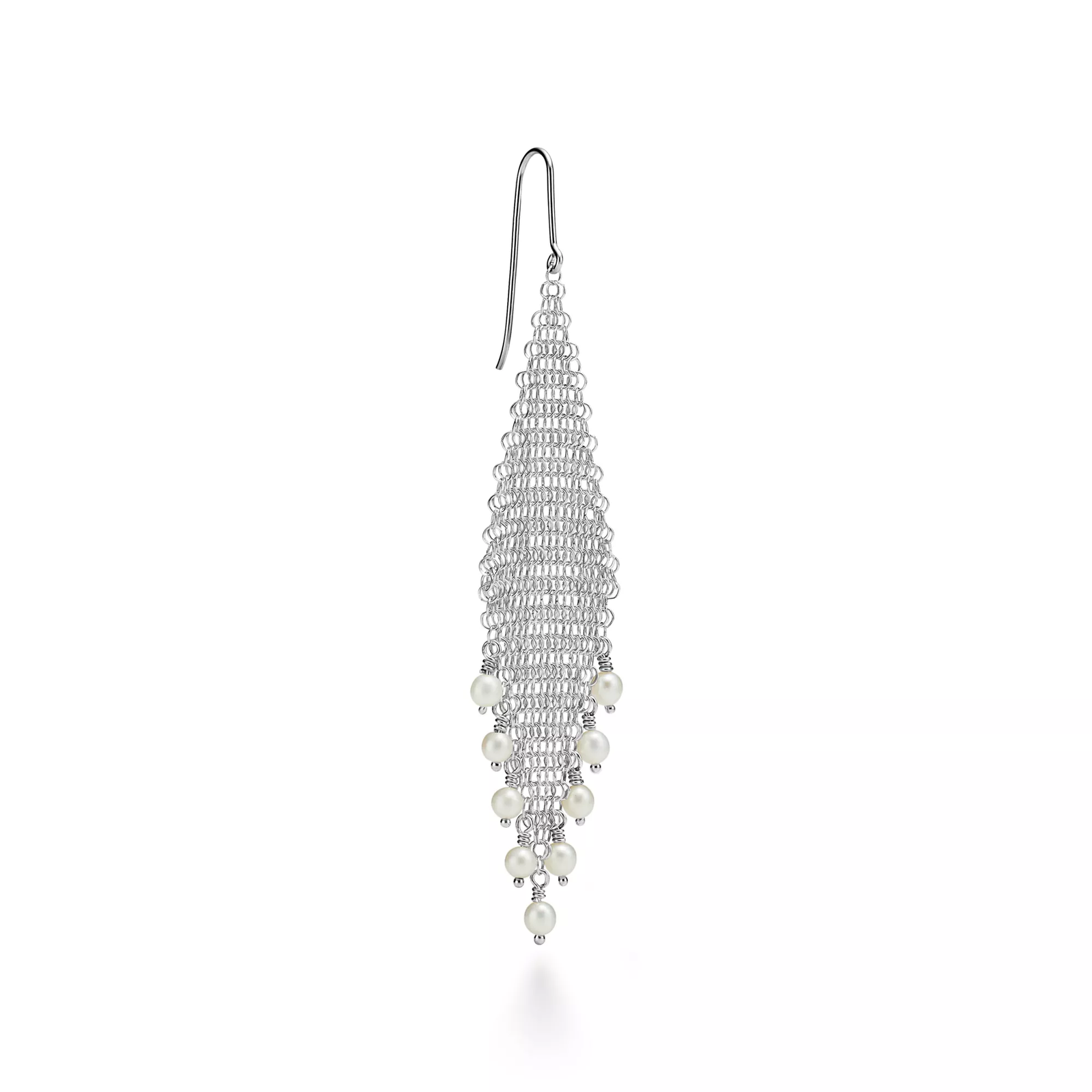 Mesh Fringe Earrings