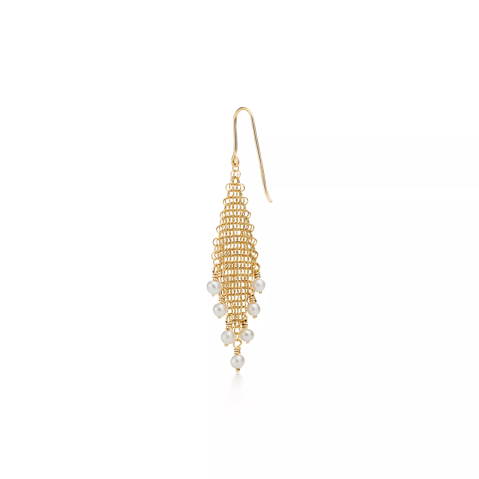 Mesh Fringe Earrings