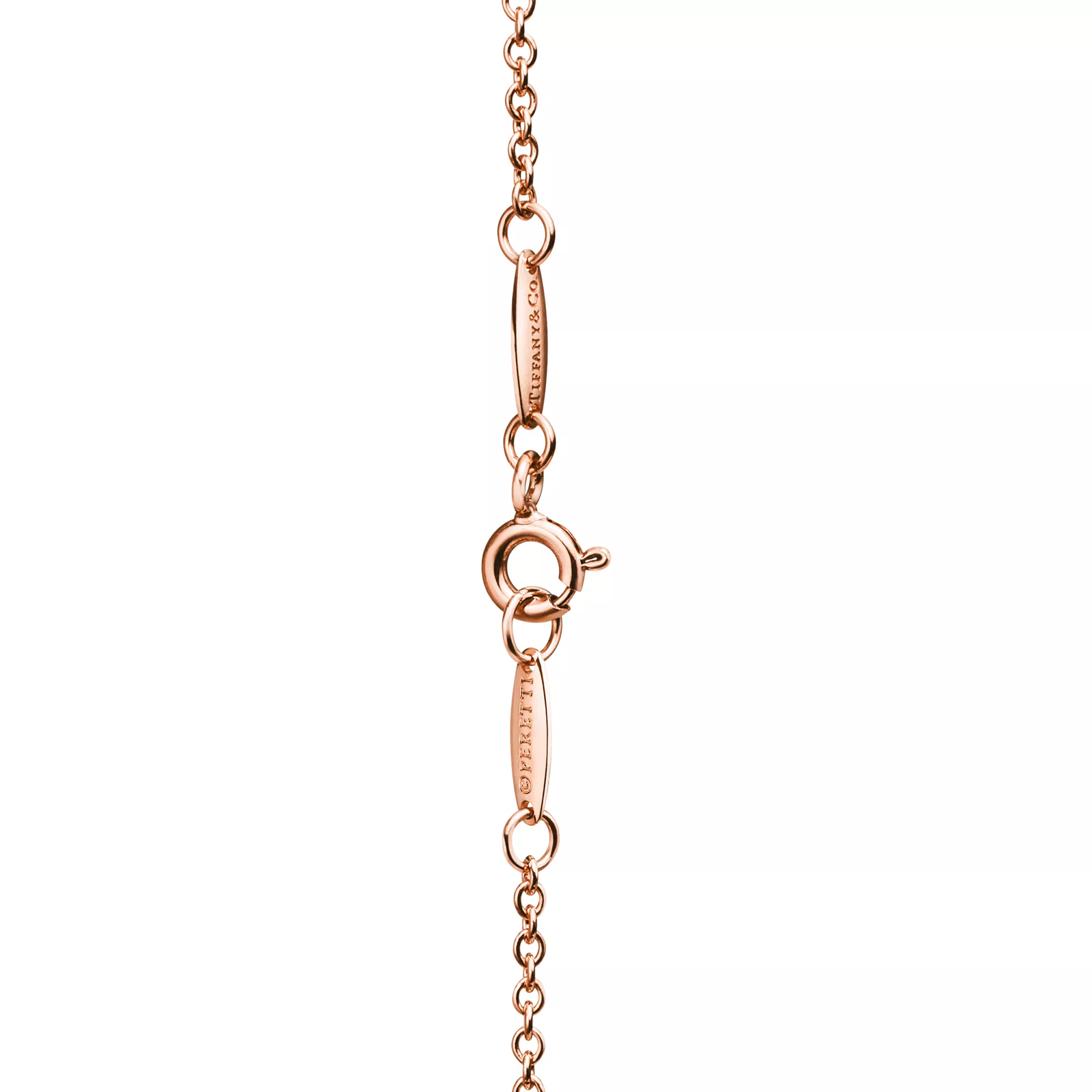 Bean design Bracelet in Rose Gold, 9 mm