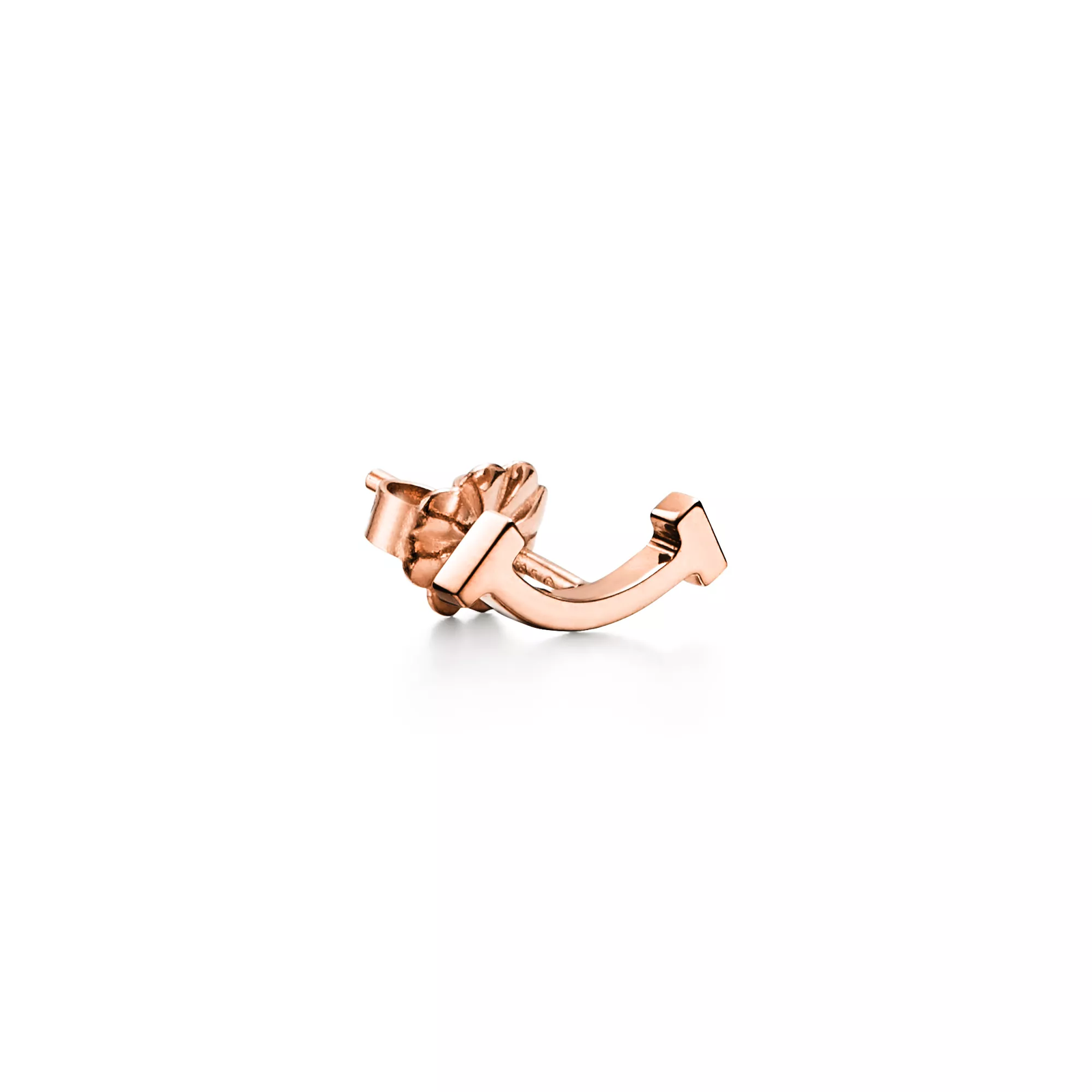 Smile Mini Earrings in Rose Gold
