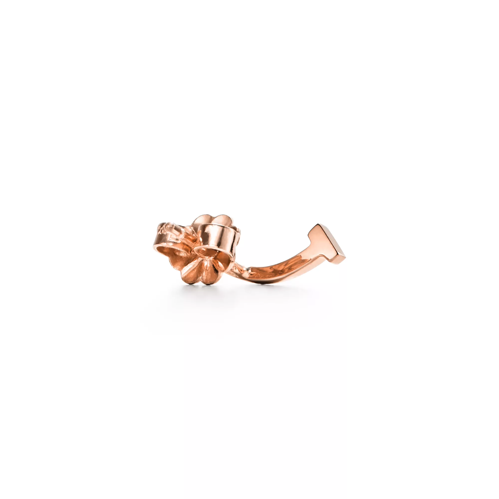 Smile Mini Earrings in Rose Gold