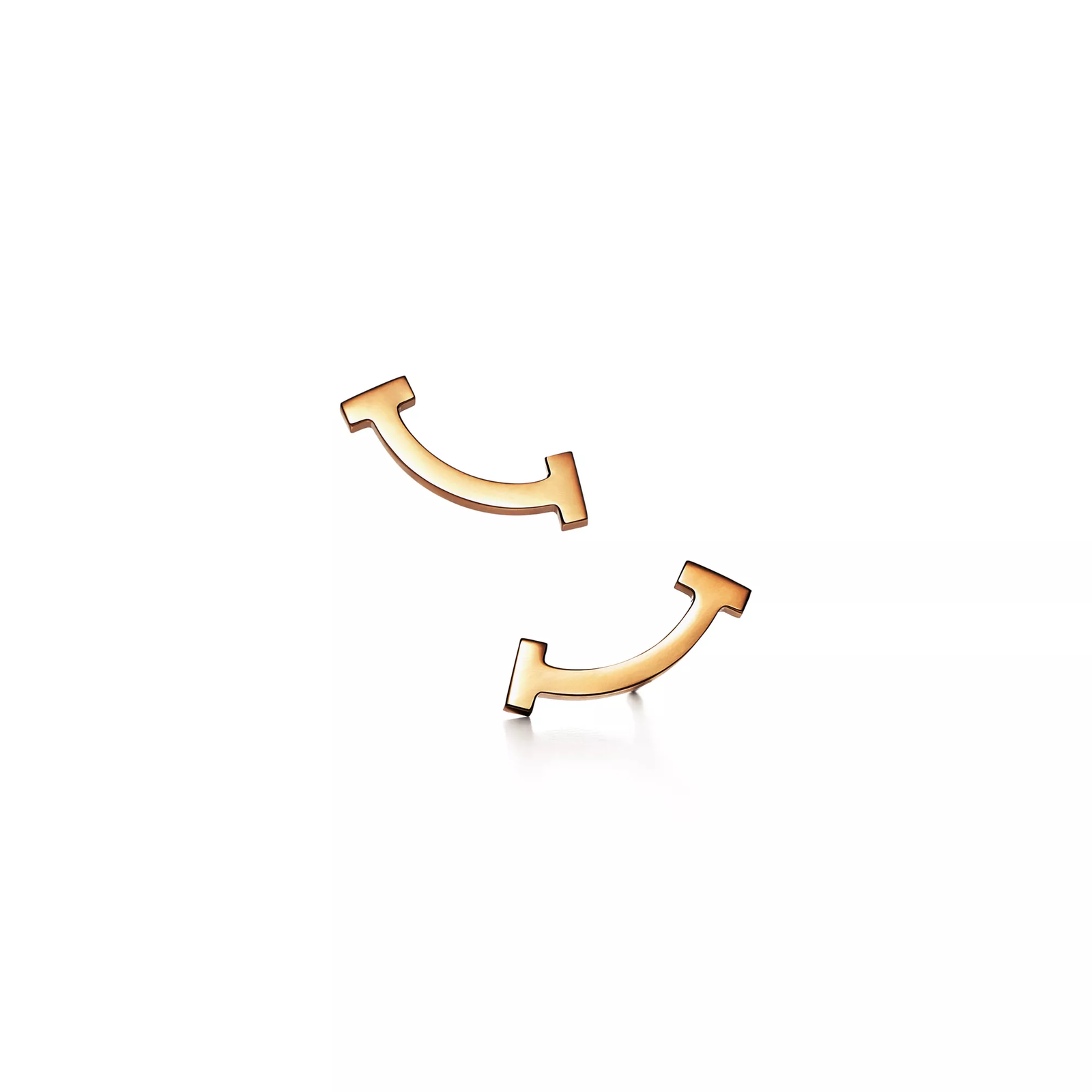 Smile Mini Earrings in Yellow Gold
