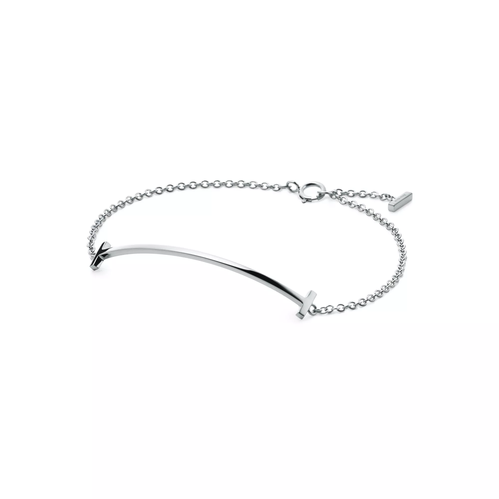 Smile Bracelet in White Gold