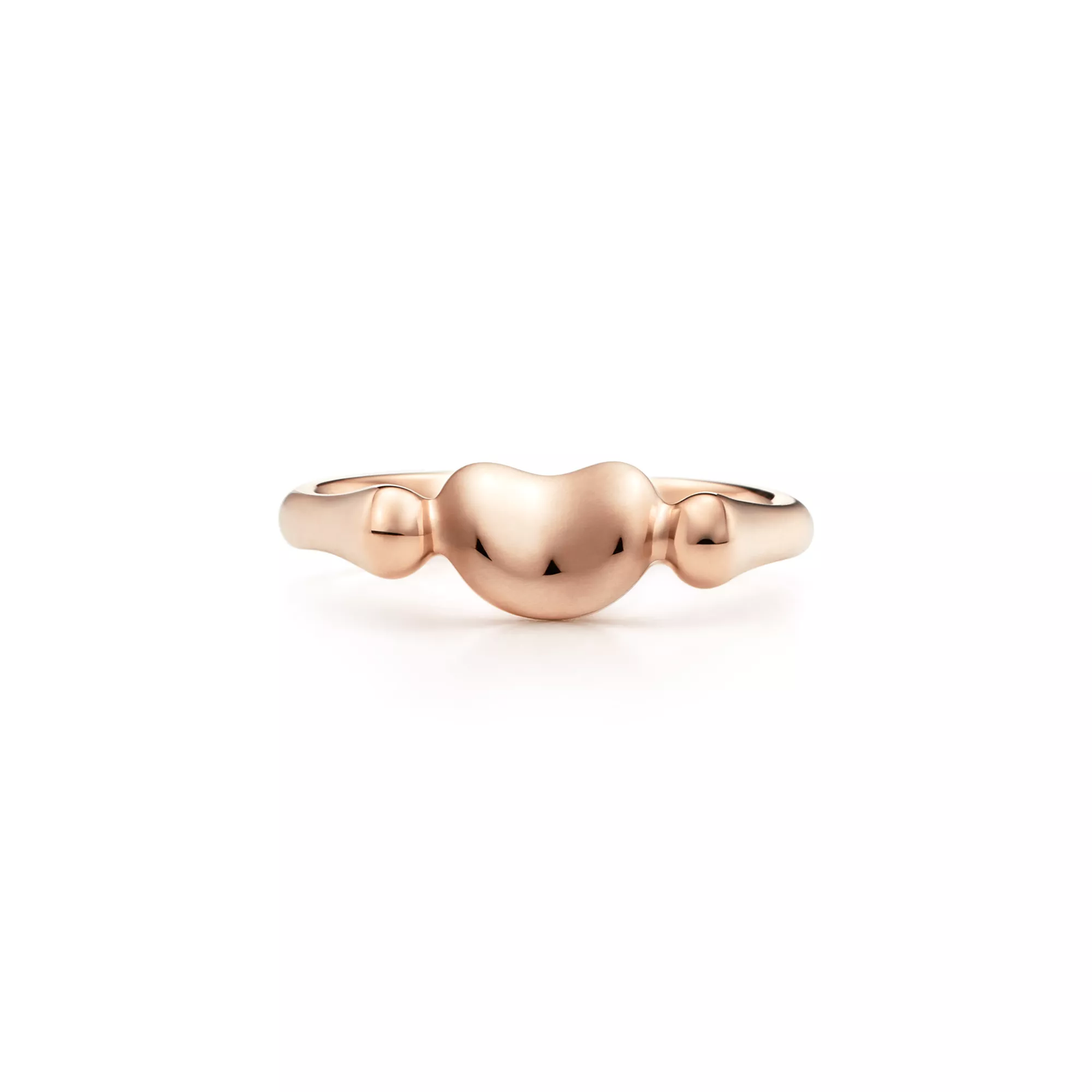 Bean design Ring in Rose Gold, Mini