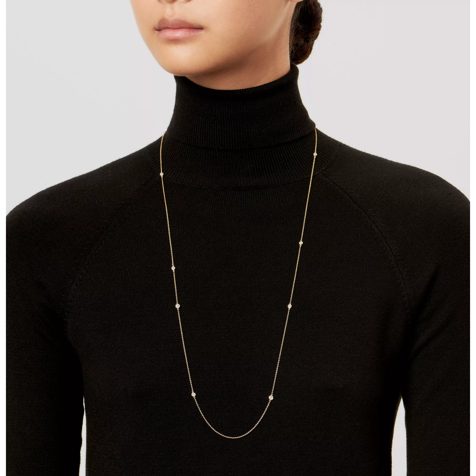 Diamonds by the Yard Sprinkle Necklace