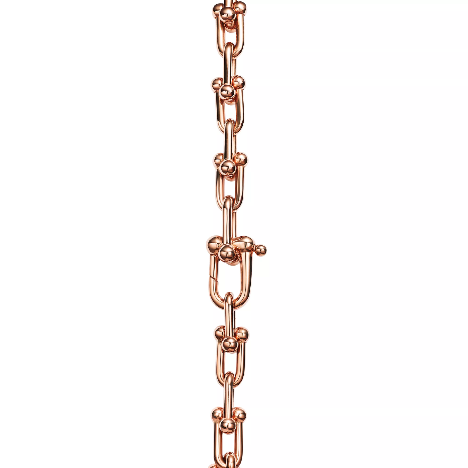 Small Link Bracelet in Rose Gold