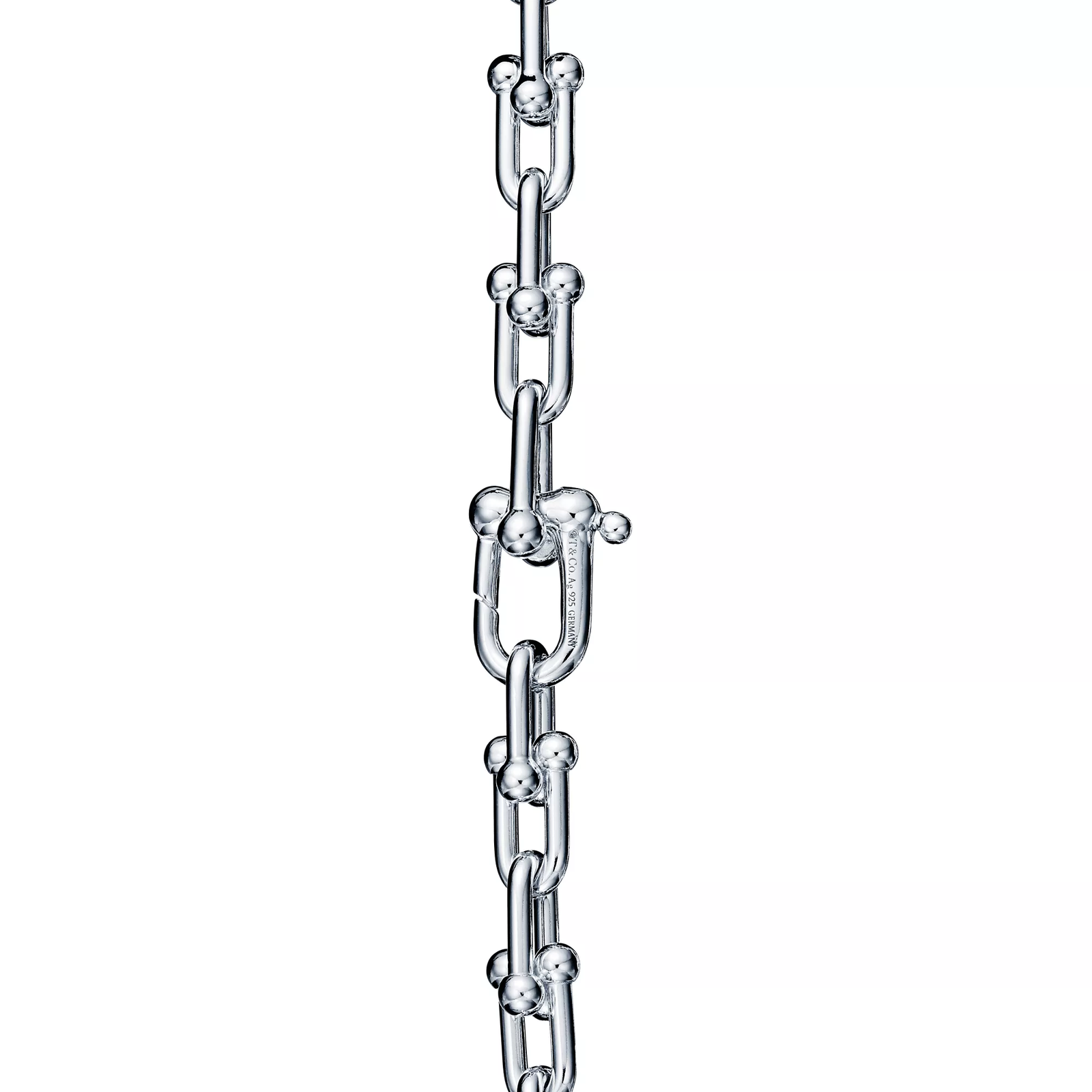 Small Link Bracelet in Sterling Silver