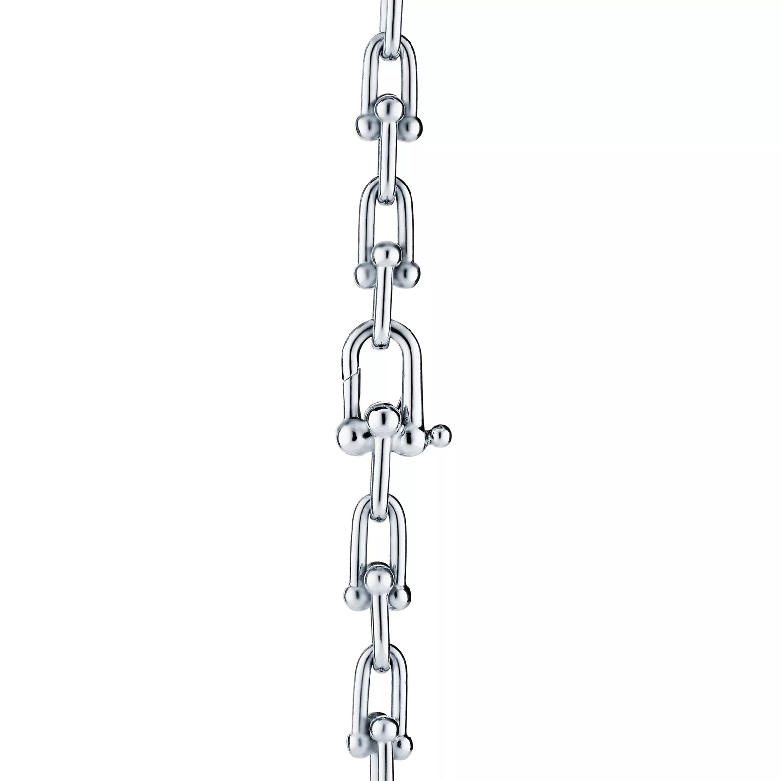 Small Wrap Necklace Tiffany HardWear Ball Necklace In Sterling Silver.