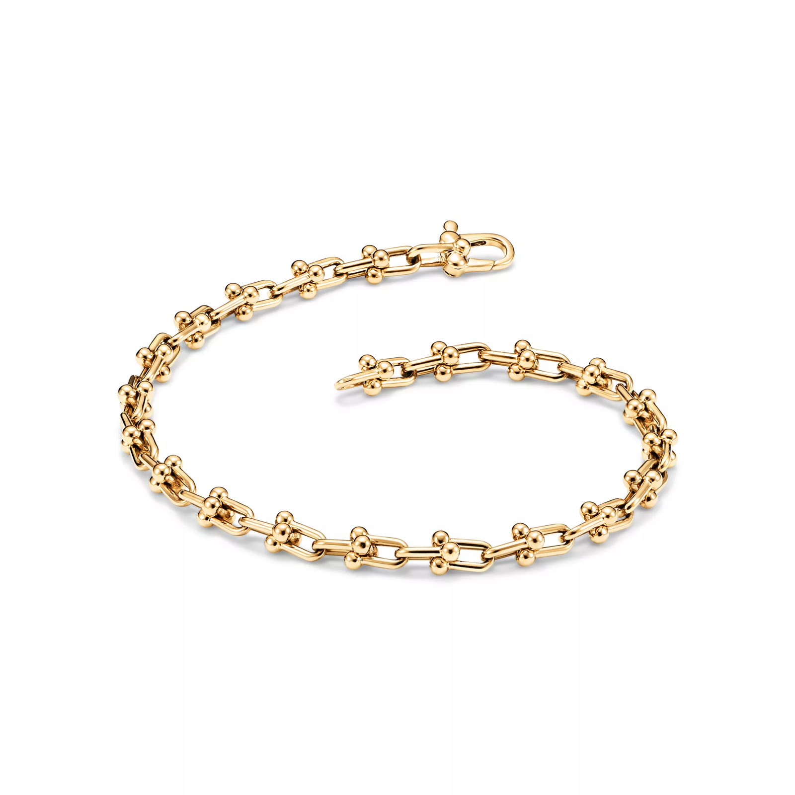 Micro Link Bracelet in Yellow Gold