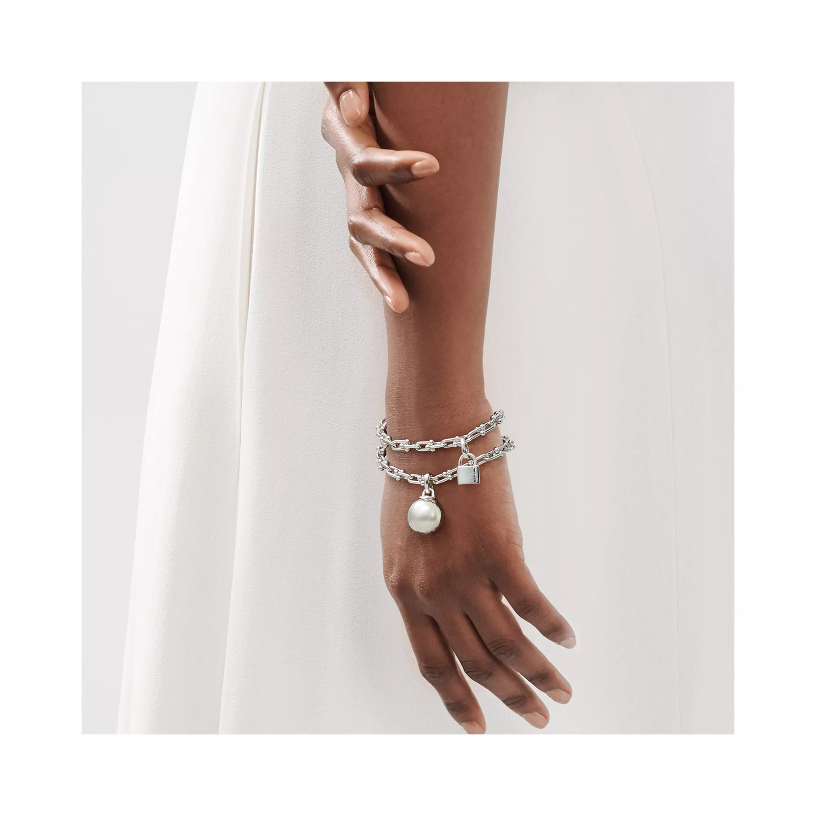 Small Wrap Bracelet in Sterling Silver