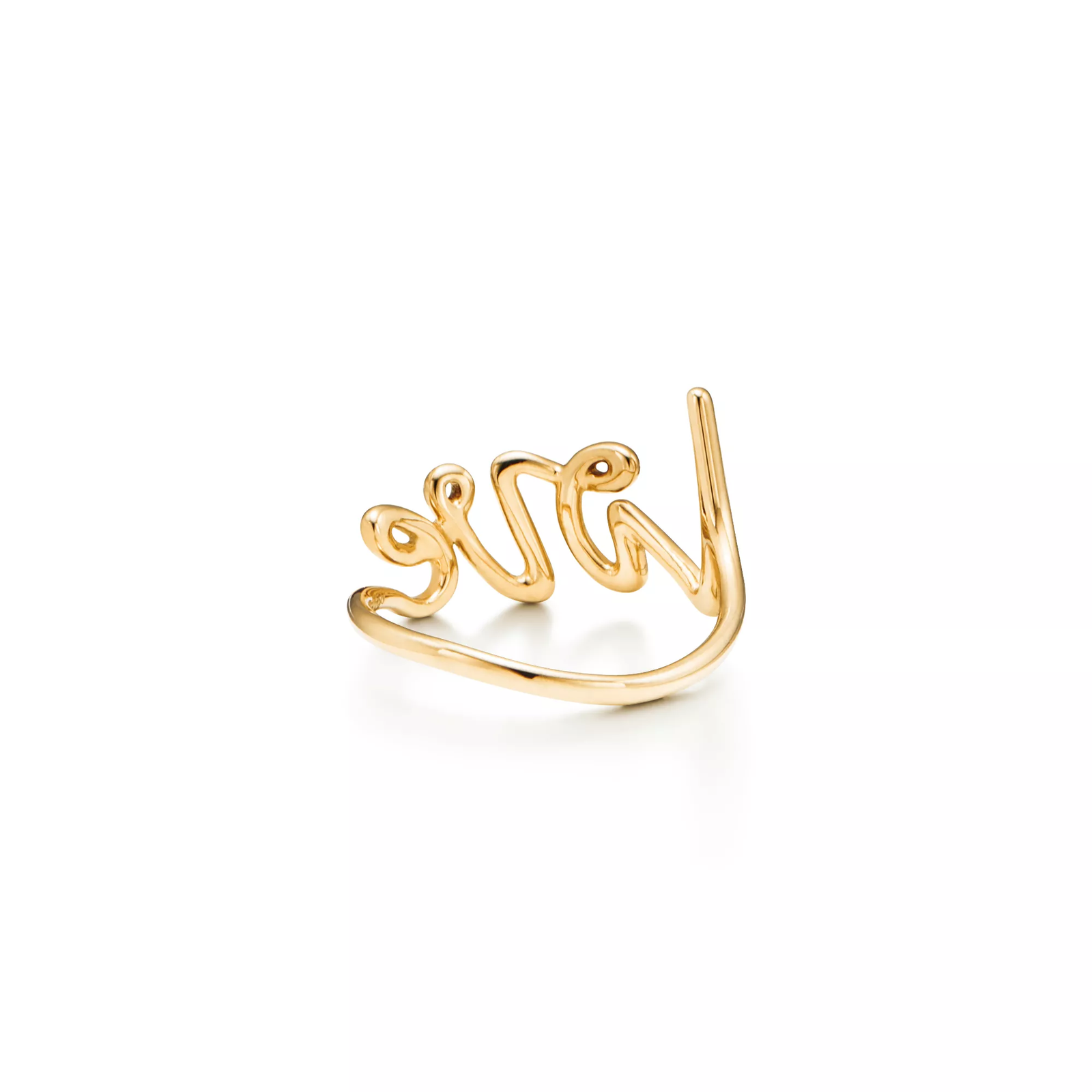 Love Ring in Yellow Gold, Small