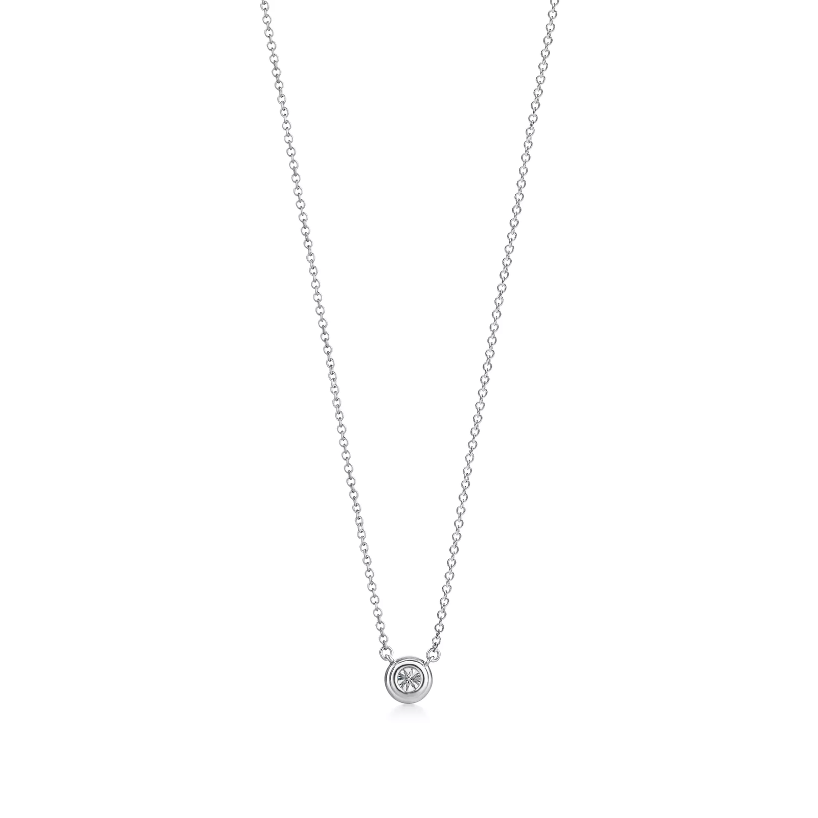 Pendant in Platinum with Diamonds