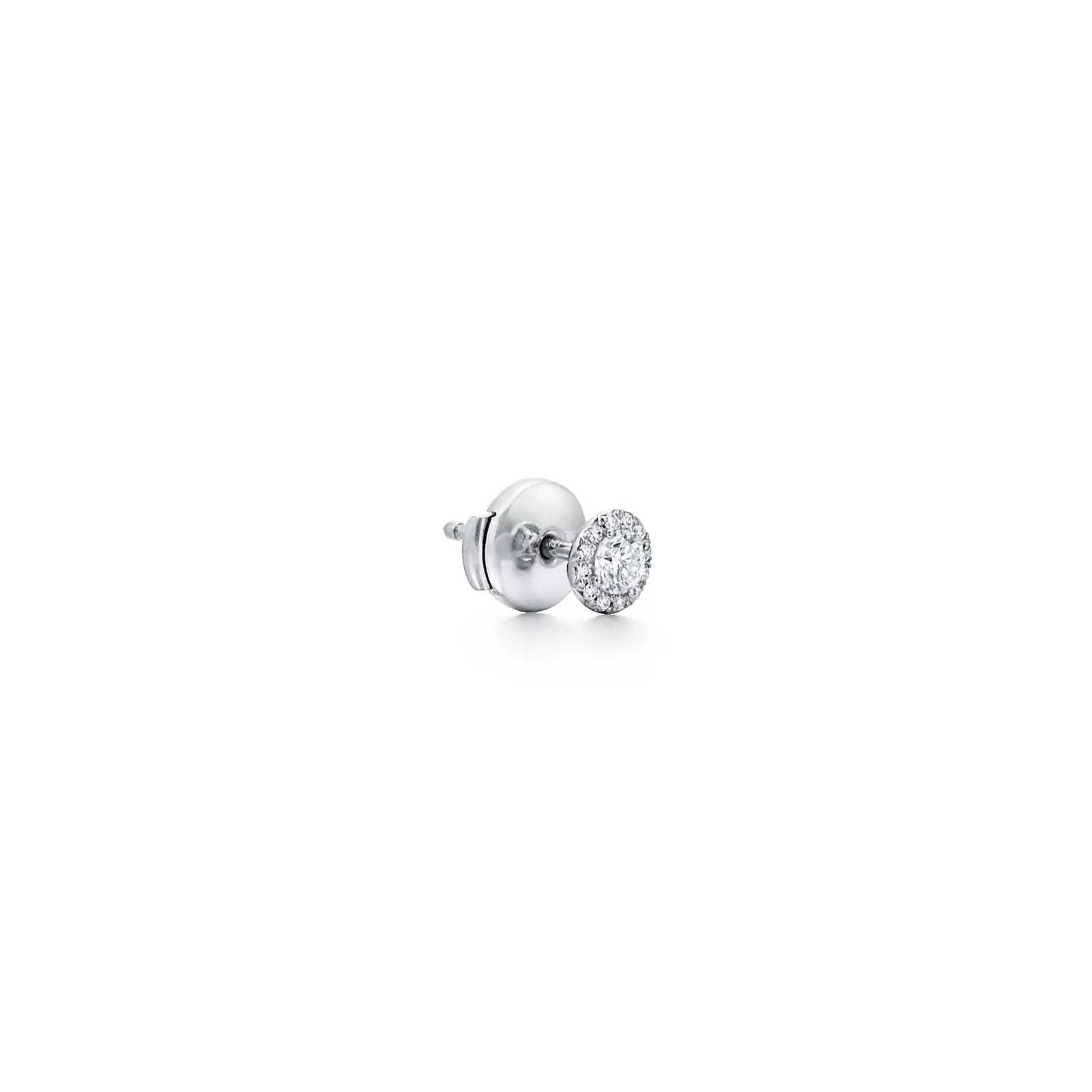 Earrings in Platinum with Diamonds