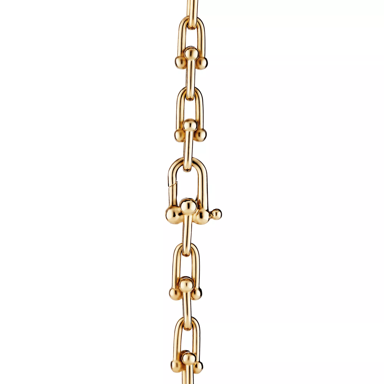 Small Wrap Necklace in Yellow Gold