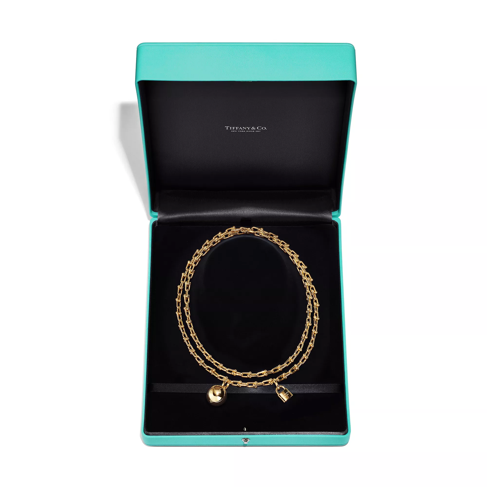 Small Wrap Necklace in Yellow Gold