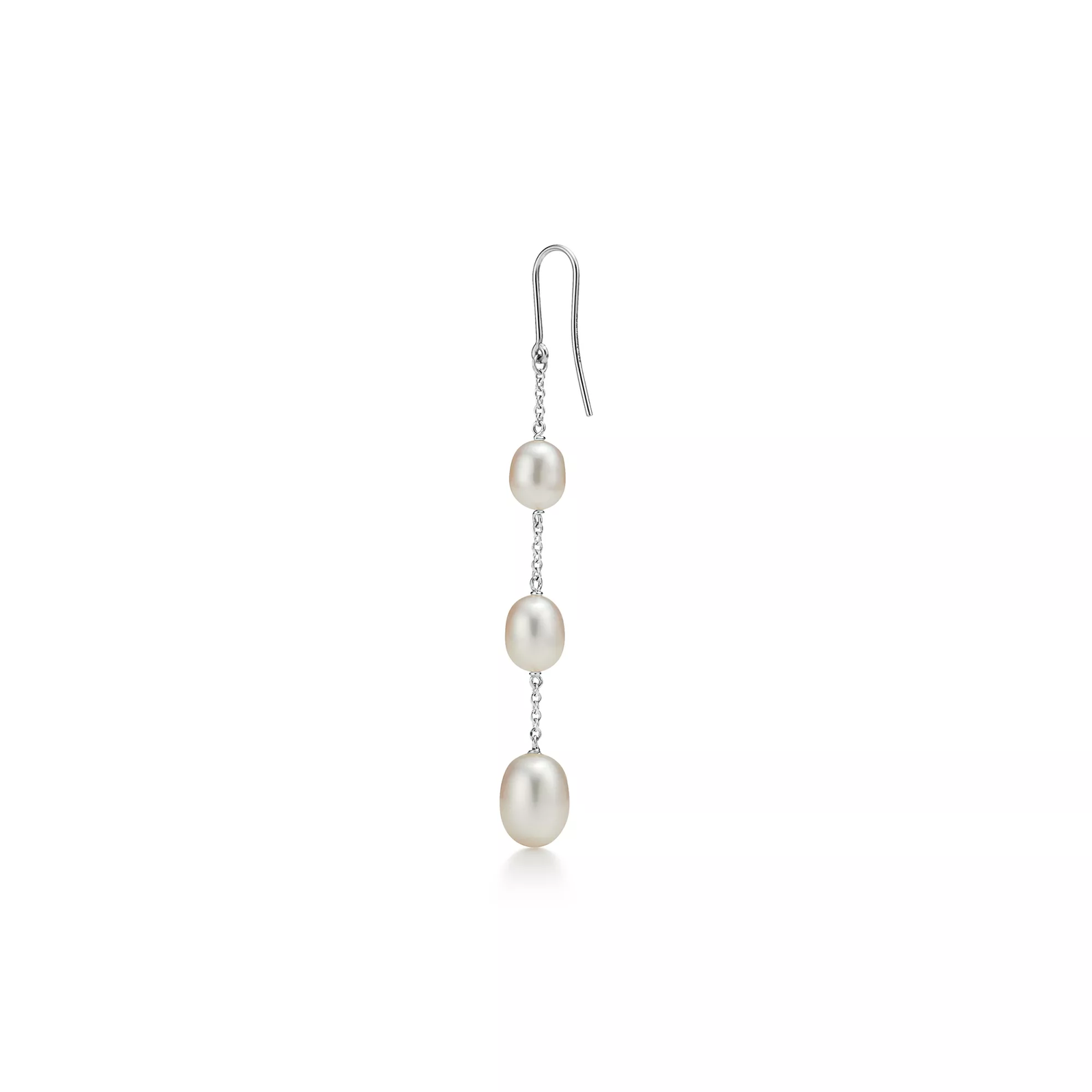 Pearls by the Yard Chain Earrings
