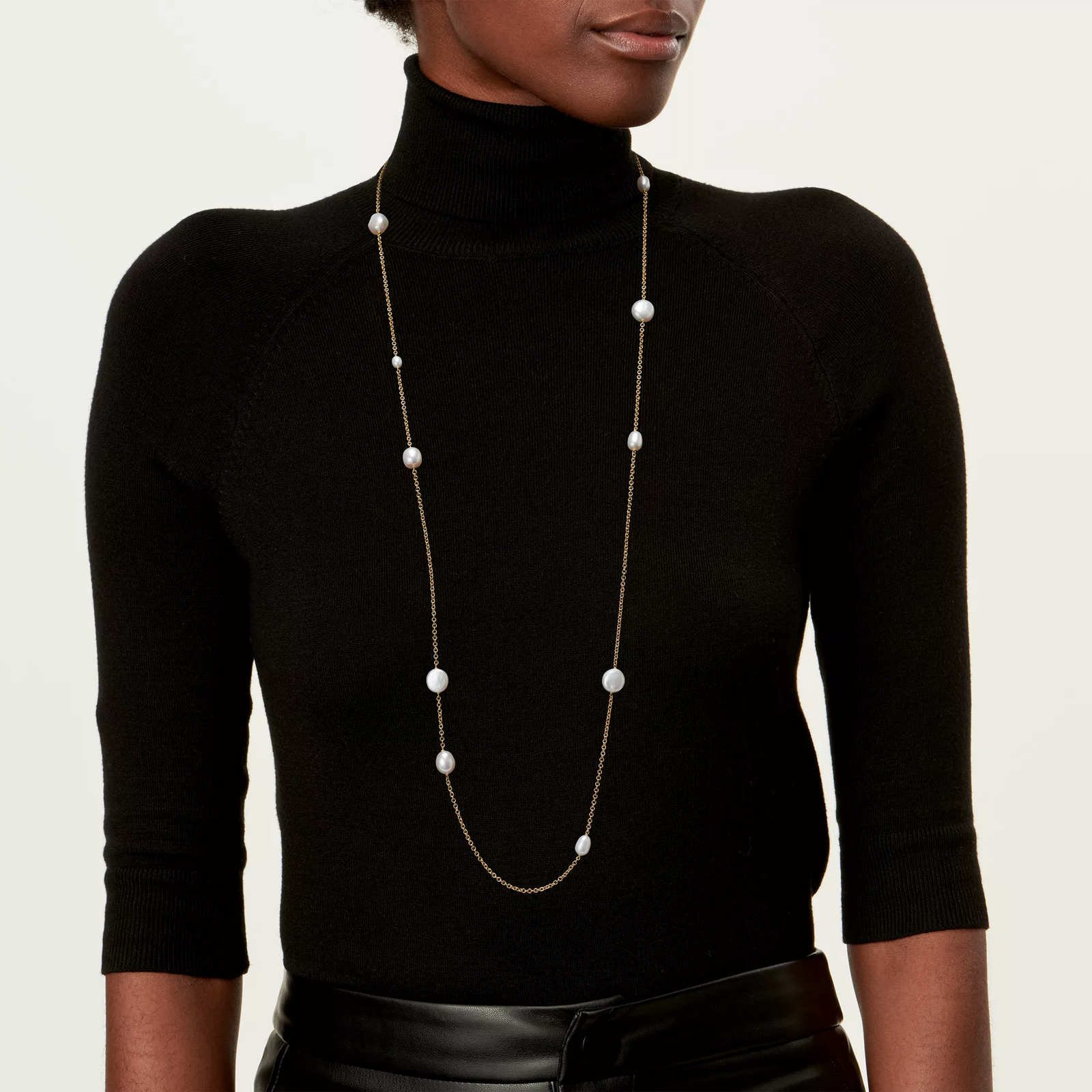 Pearls by the Yard Sprinkle Necklace