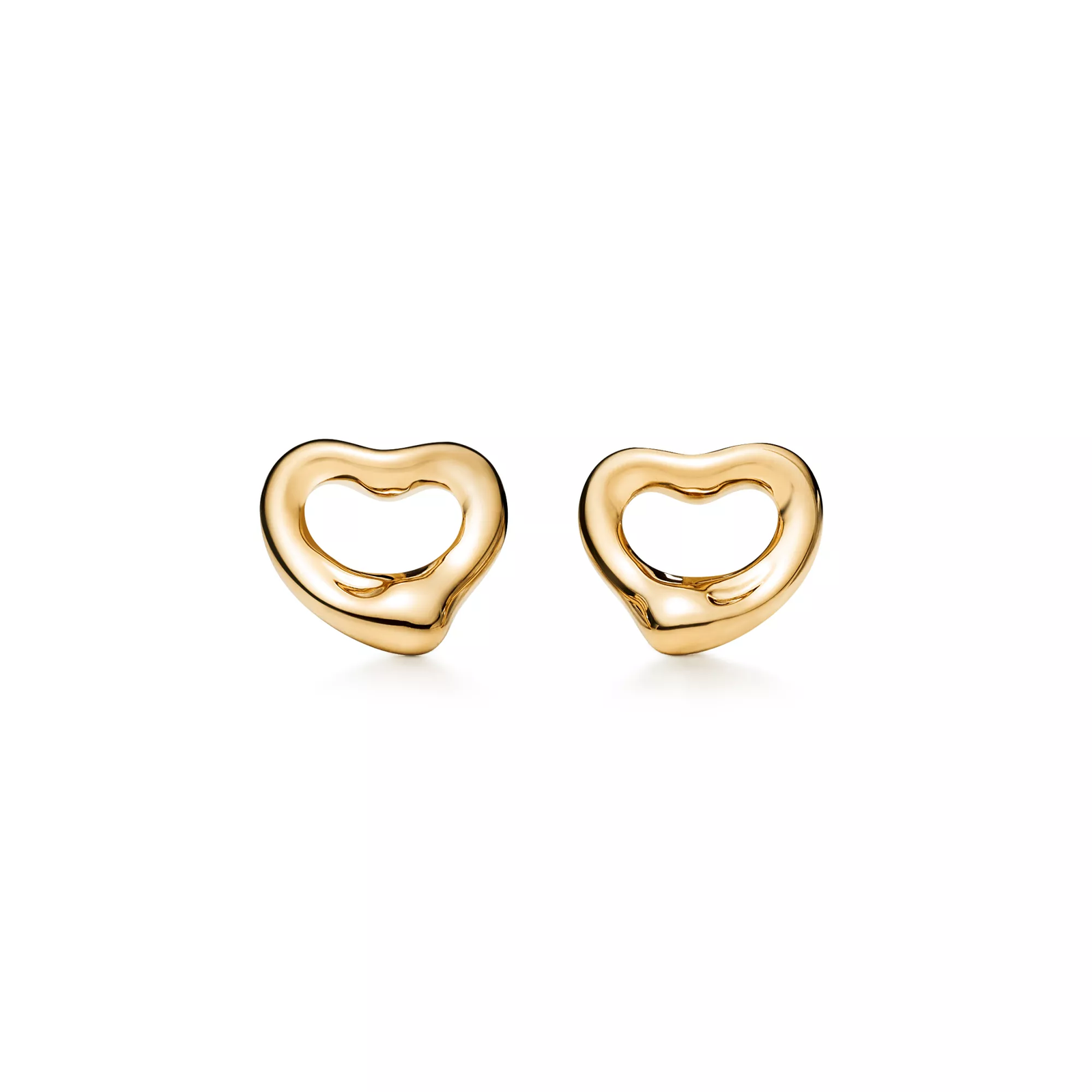 Open Heart Earrings