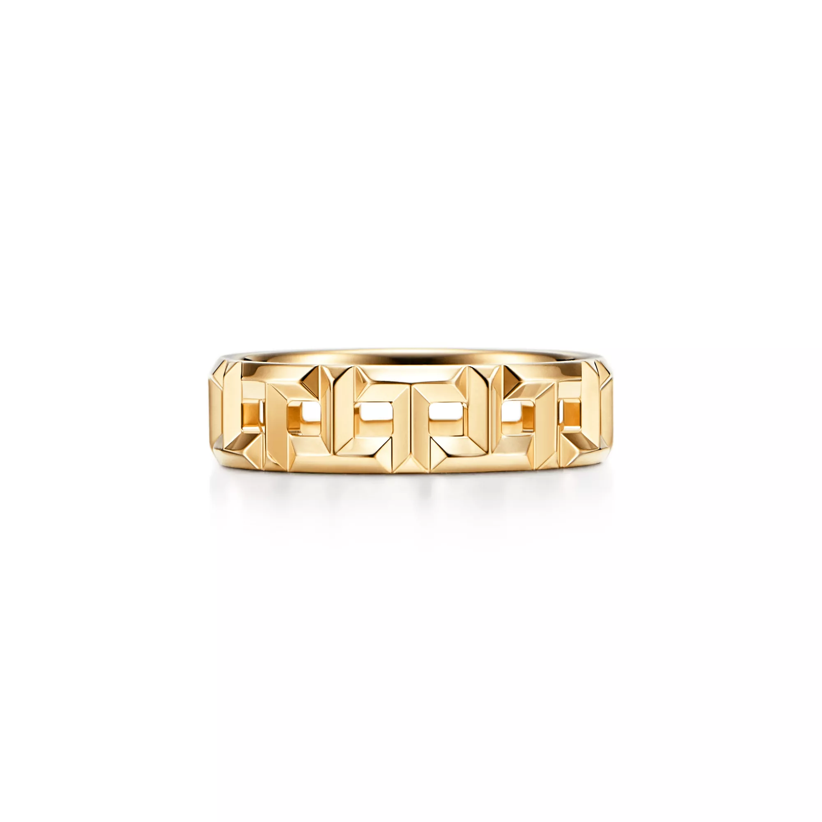 True Wide Ring in Yellow Gold