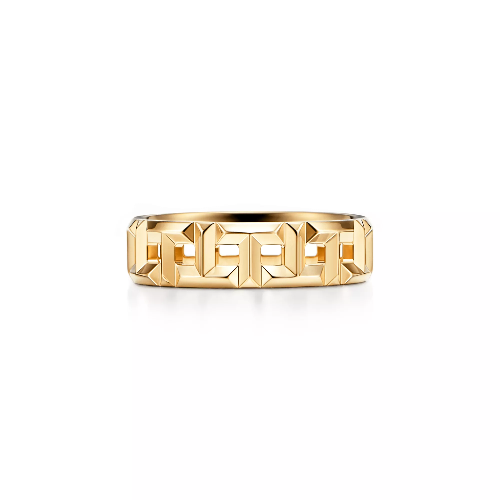 True Wide Ring in Yellow Gold