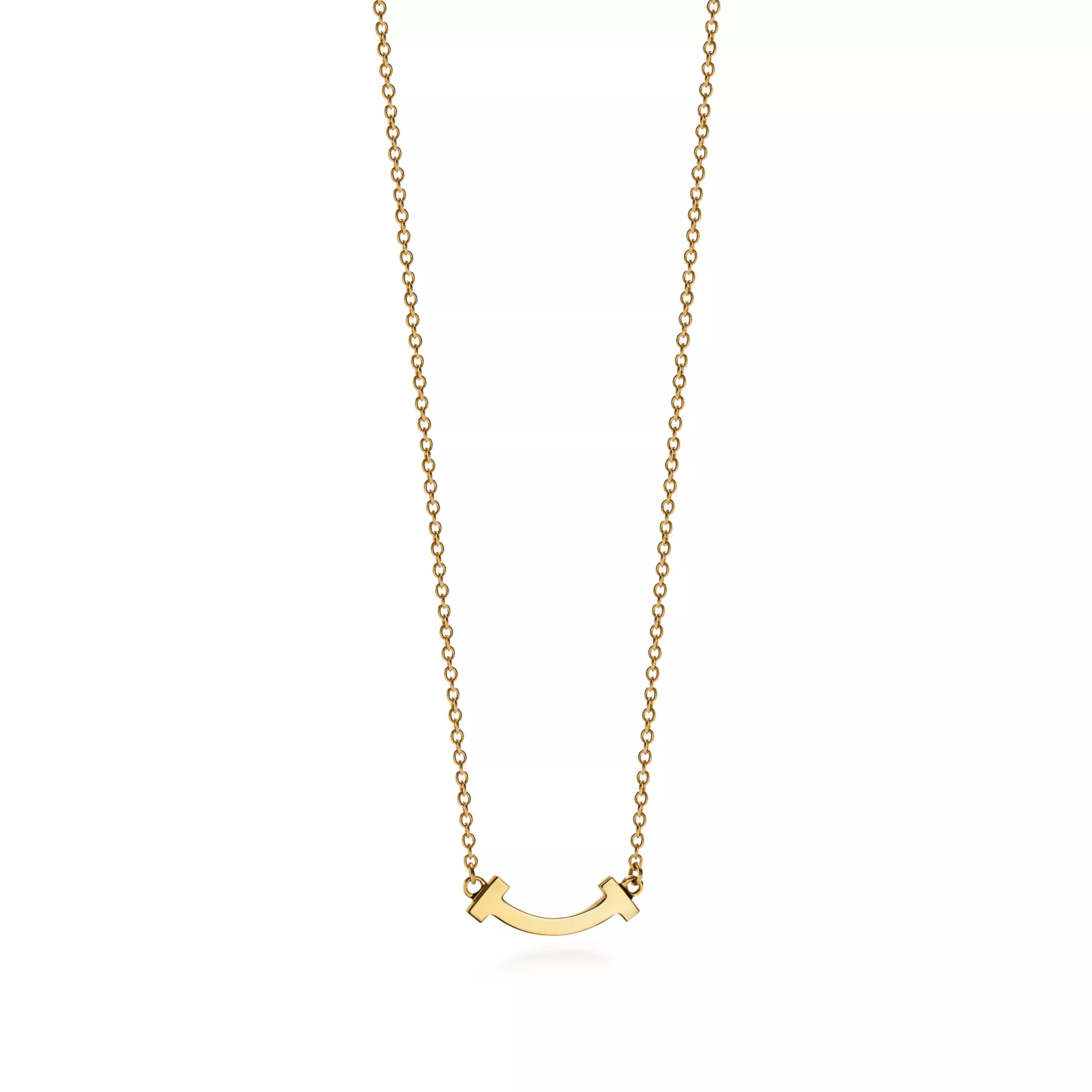 Smile Pendant in Yellow Gold, Mini