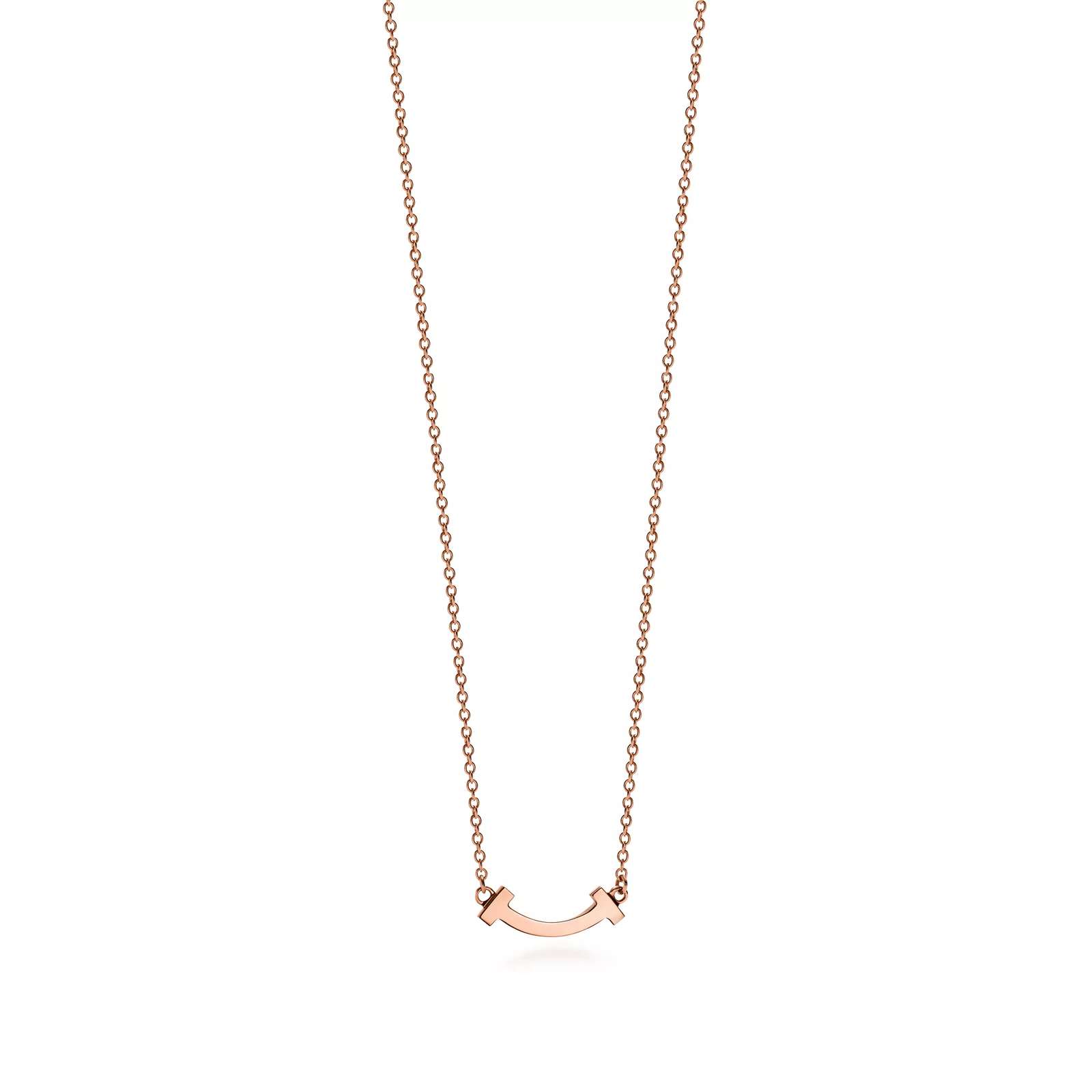 Smile Pendant in Rose Gold, Mini