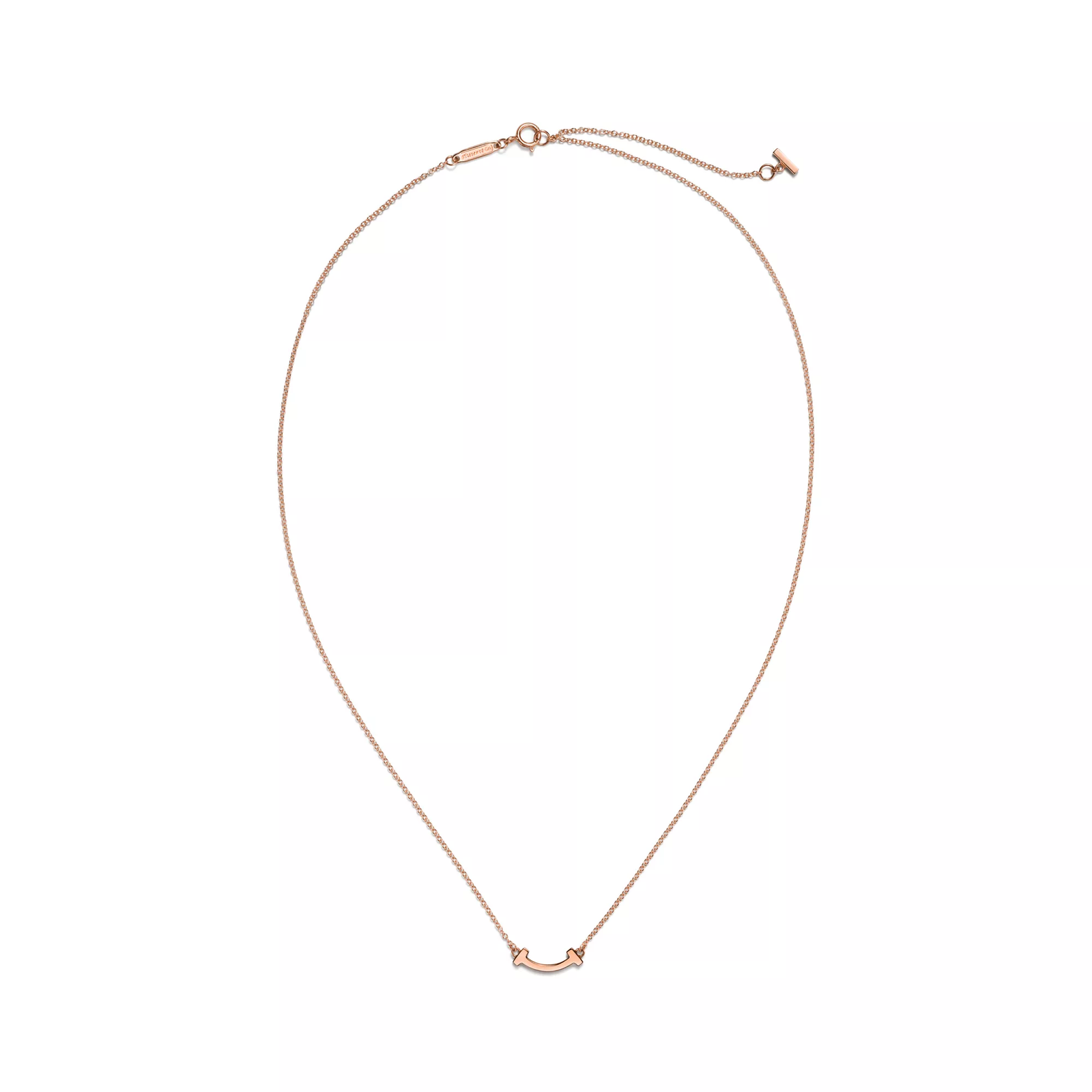 Smile Pendant in Rose Gold, Mini