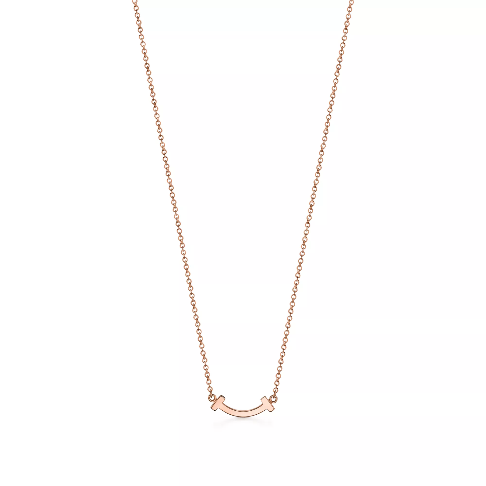 Smile Pendant in Rose Gold, Mini