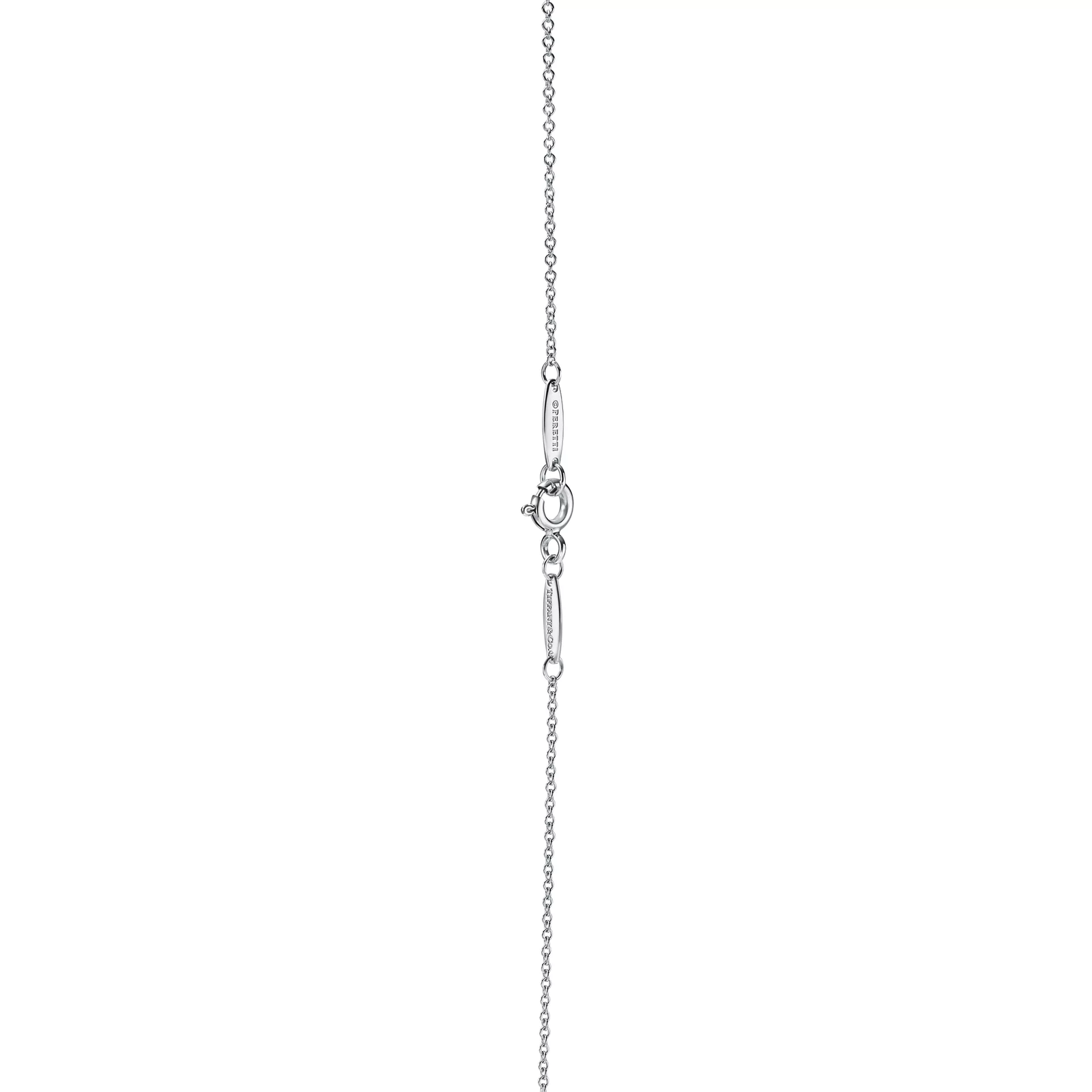 Color by the Yard Pendant in Platinum with a Sapphire