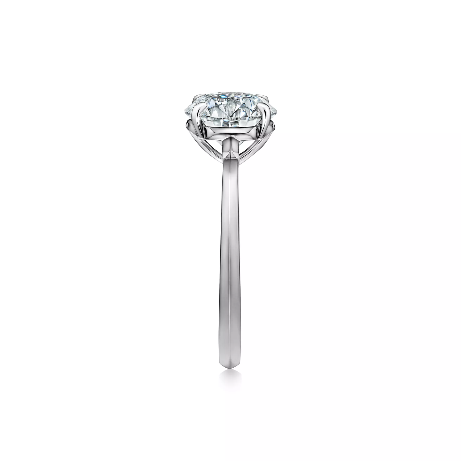 Engagement Ring with a Round Brilliant Diamond
