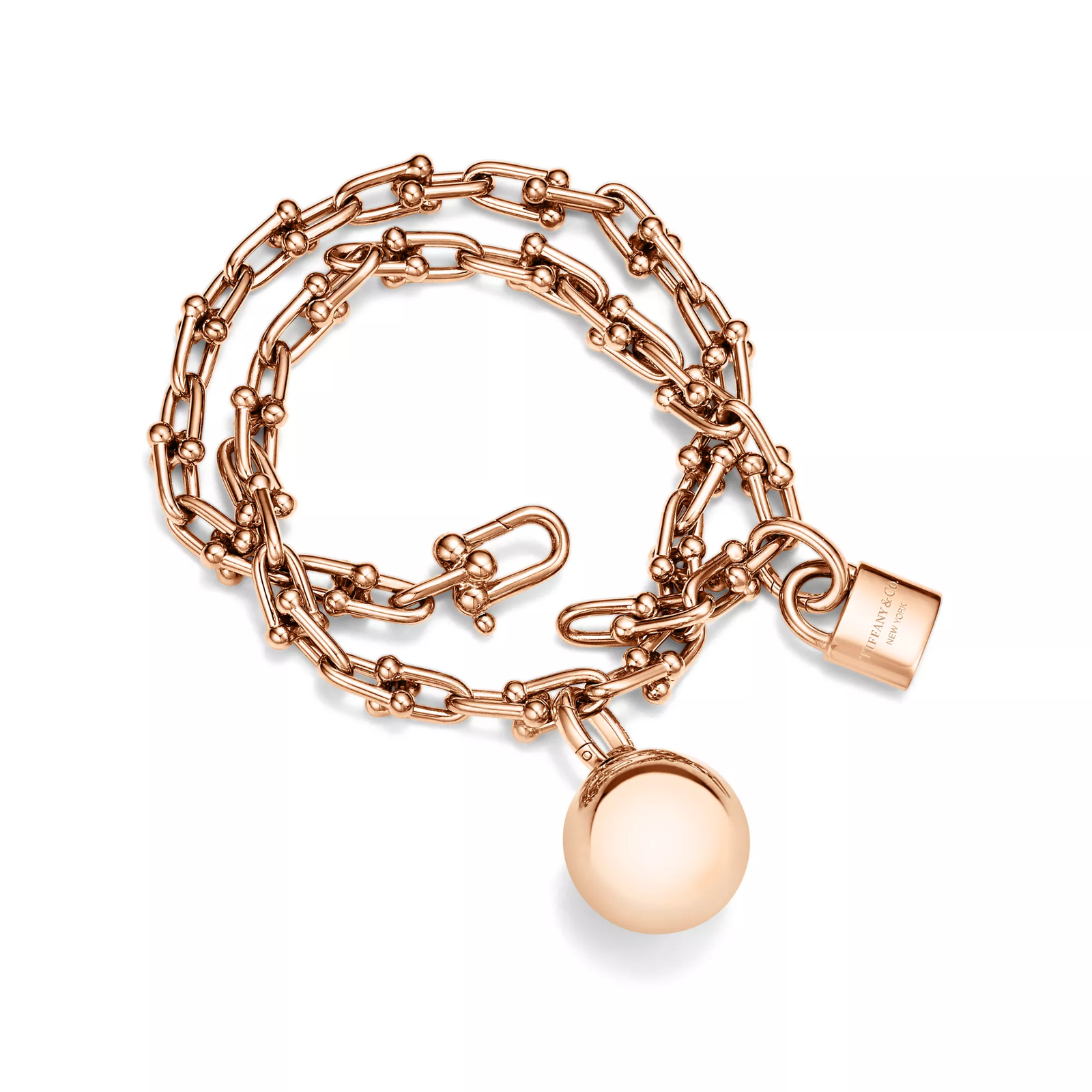 Small Wrap Bracelet in Rose Gold
