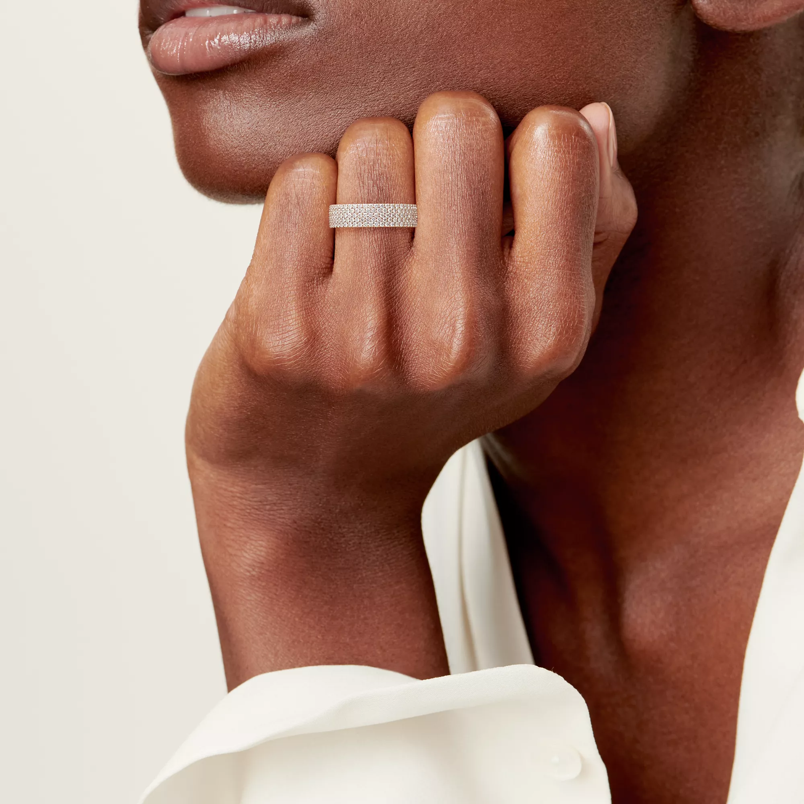 Five-row Ring