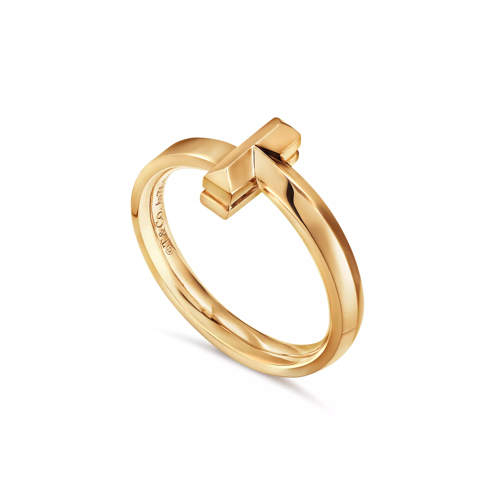 T1 Ring in Yellow Gold