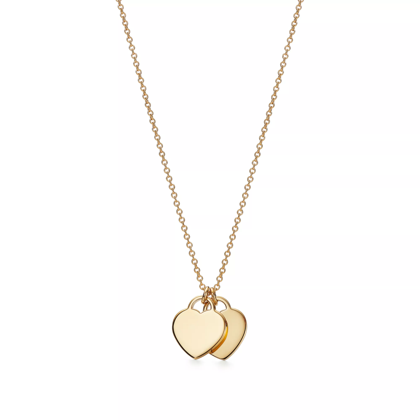 Mini Double Heart Tag Pendant