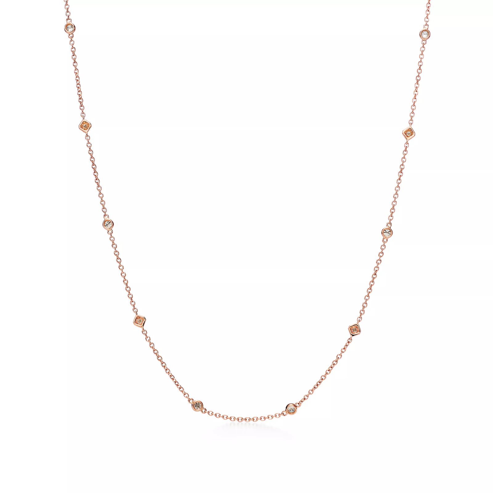 Square Chain Necklace