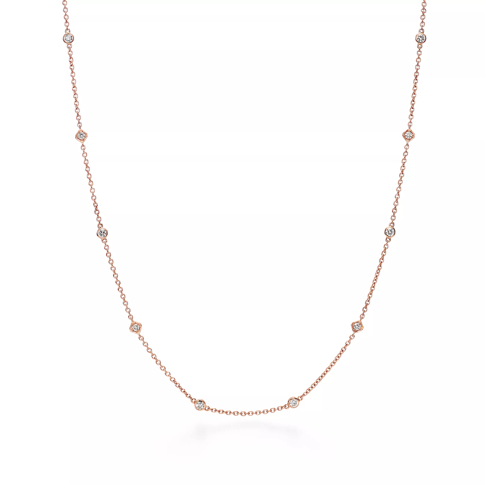 Square Chain Necklace