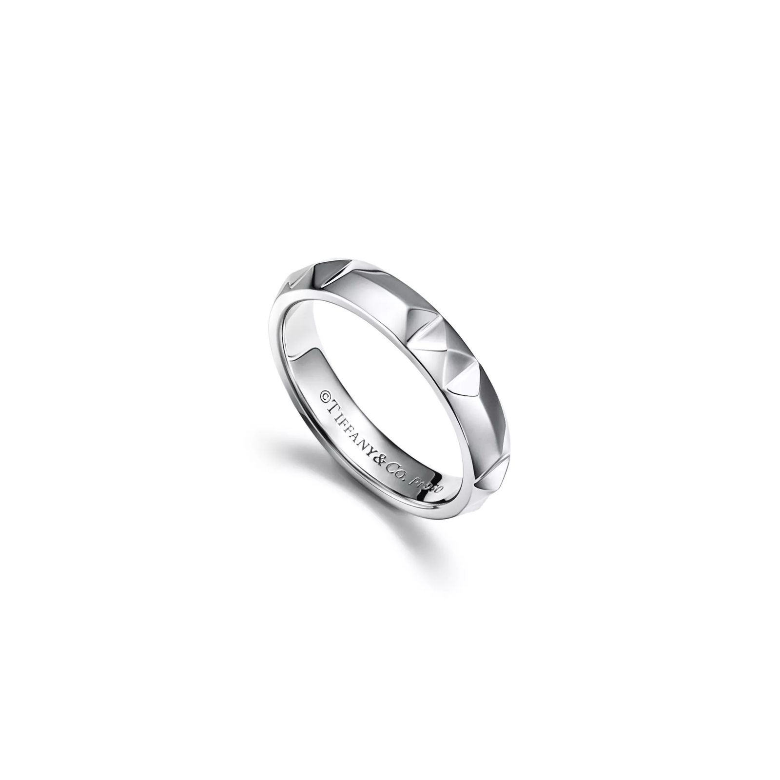 Band Ring in Platinum, 4 mm Wide