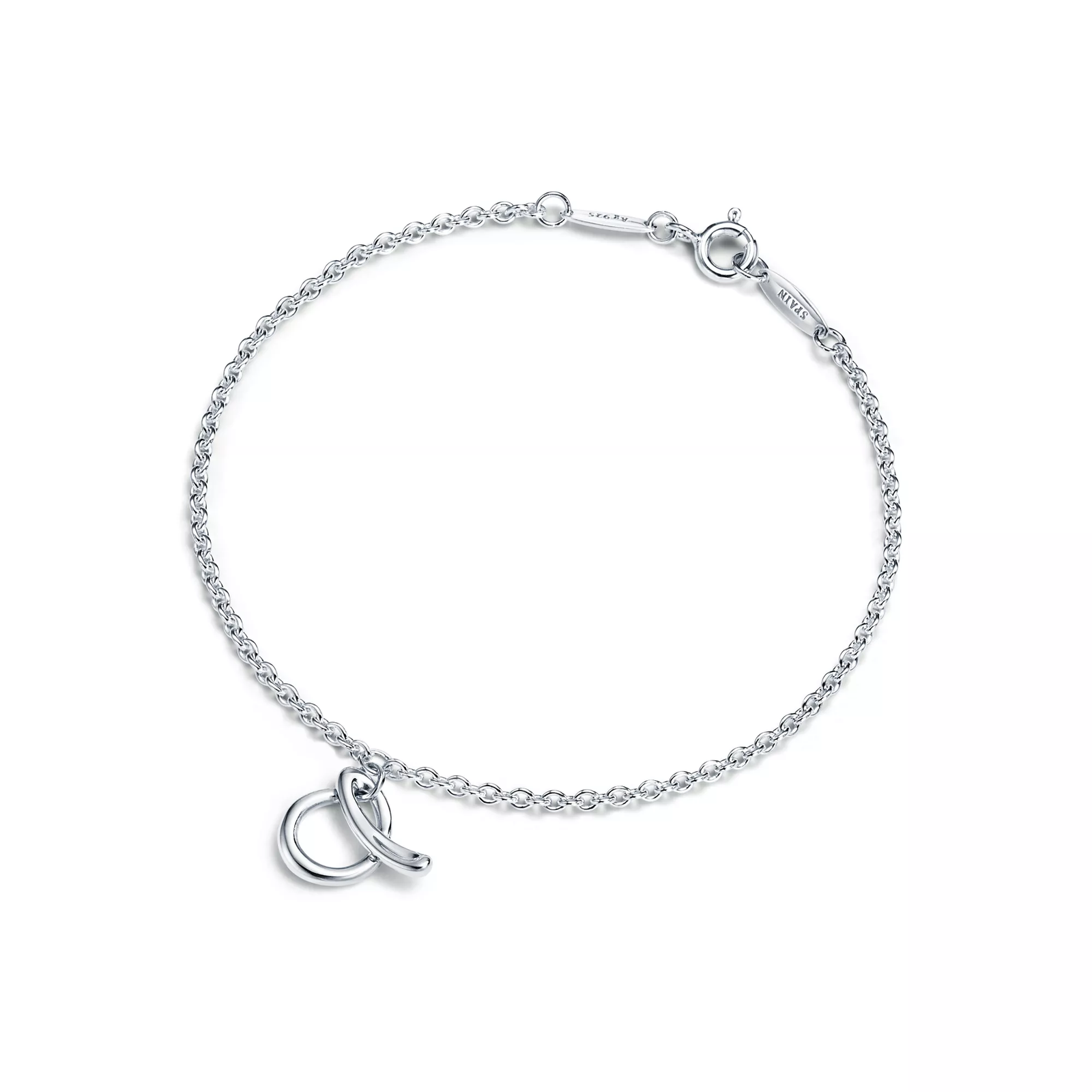 Mini Alphabet Bracelet in Sterling Silver