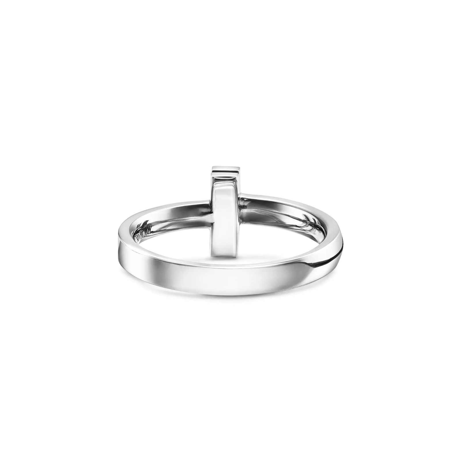 T1 Ring in White Gold