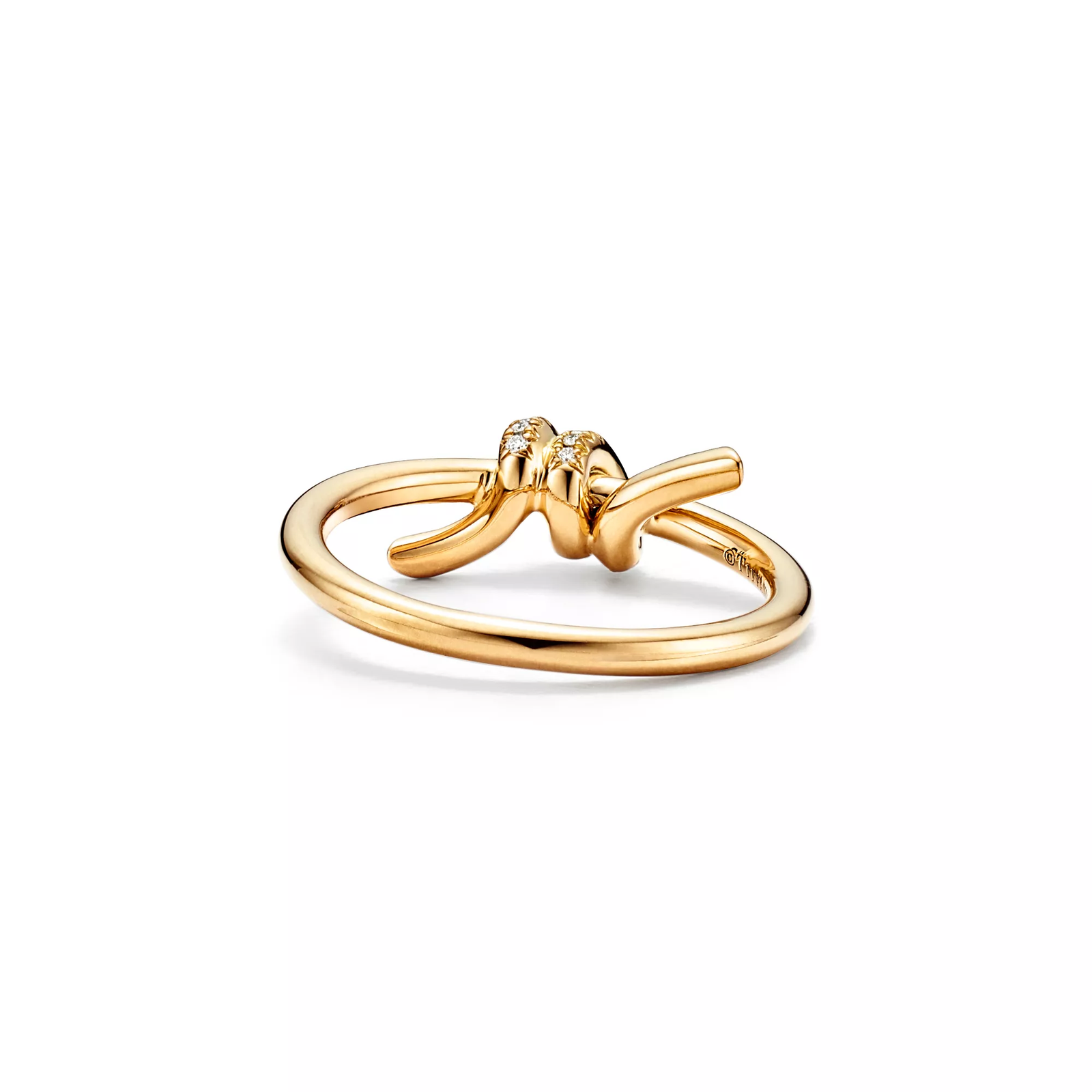 Ring in Yellow Gold with Diamonds