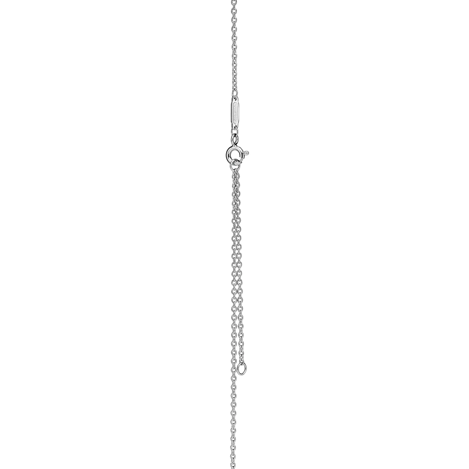 Pendant in White Gold with Diamonds
