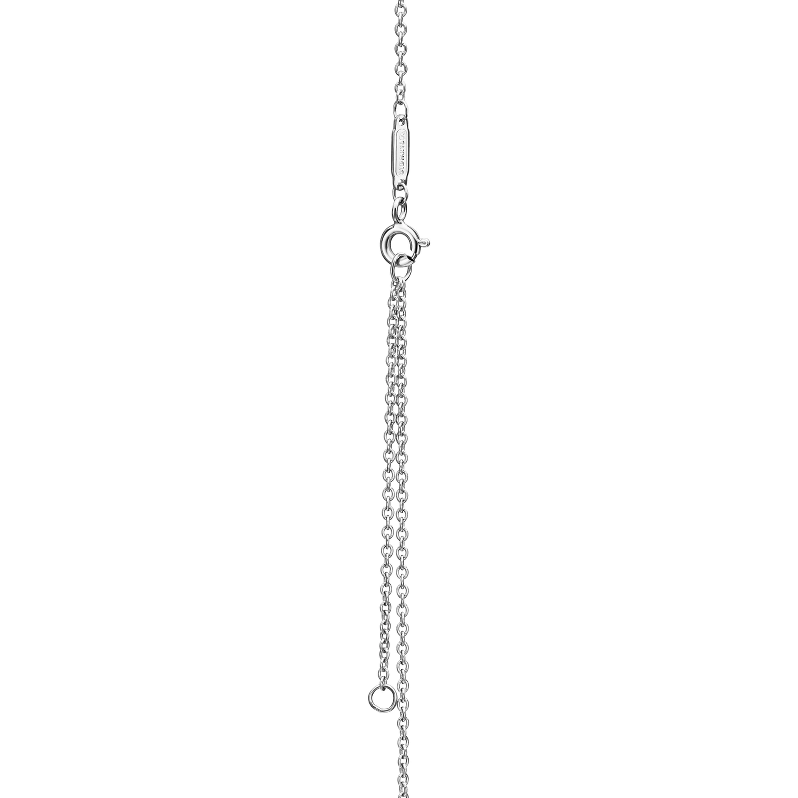 Pendant in White Gold with Diamonds