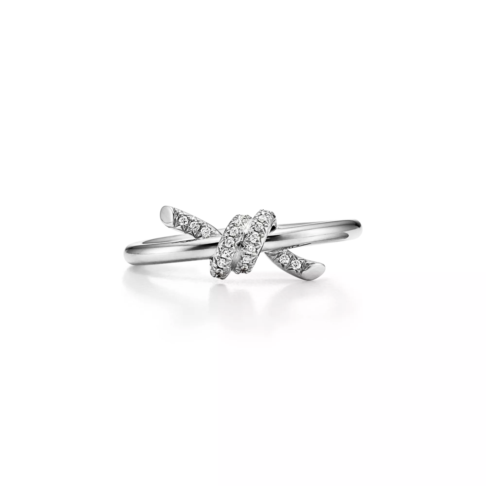 Ring in White Gold with Diamonds