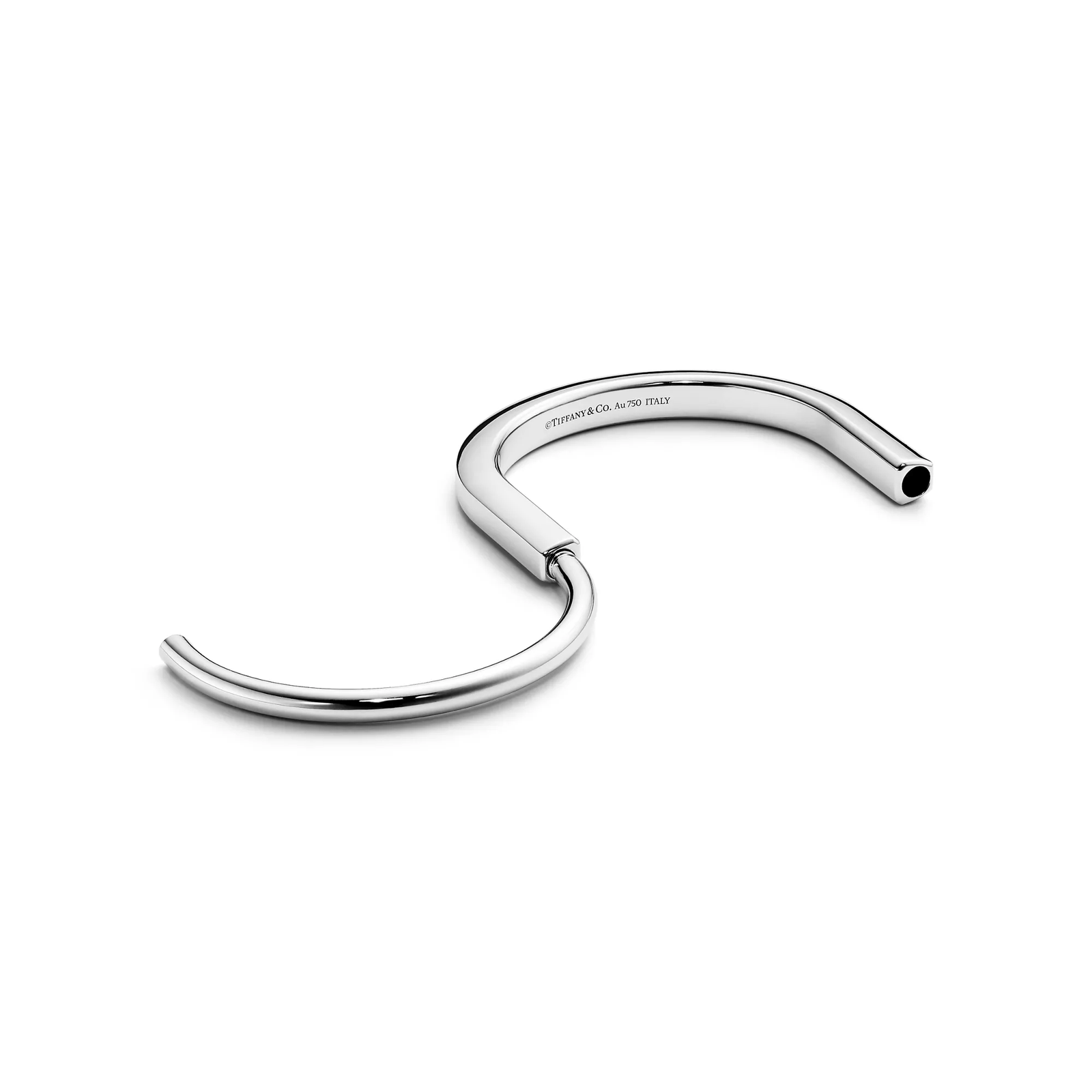 Bangle in White Gold