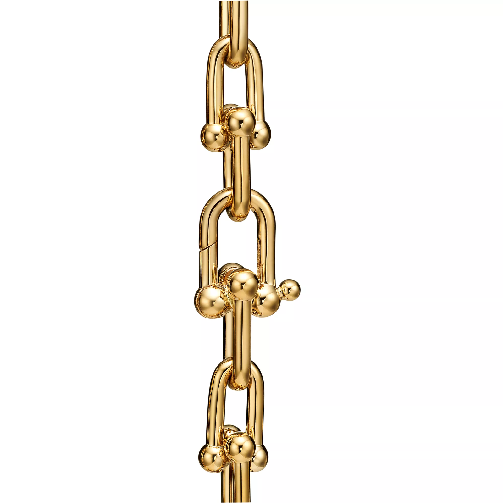Medium Link Bracelet in Yellow Gold
