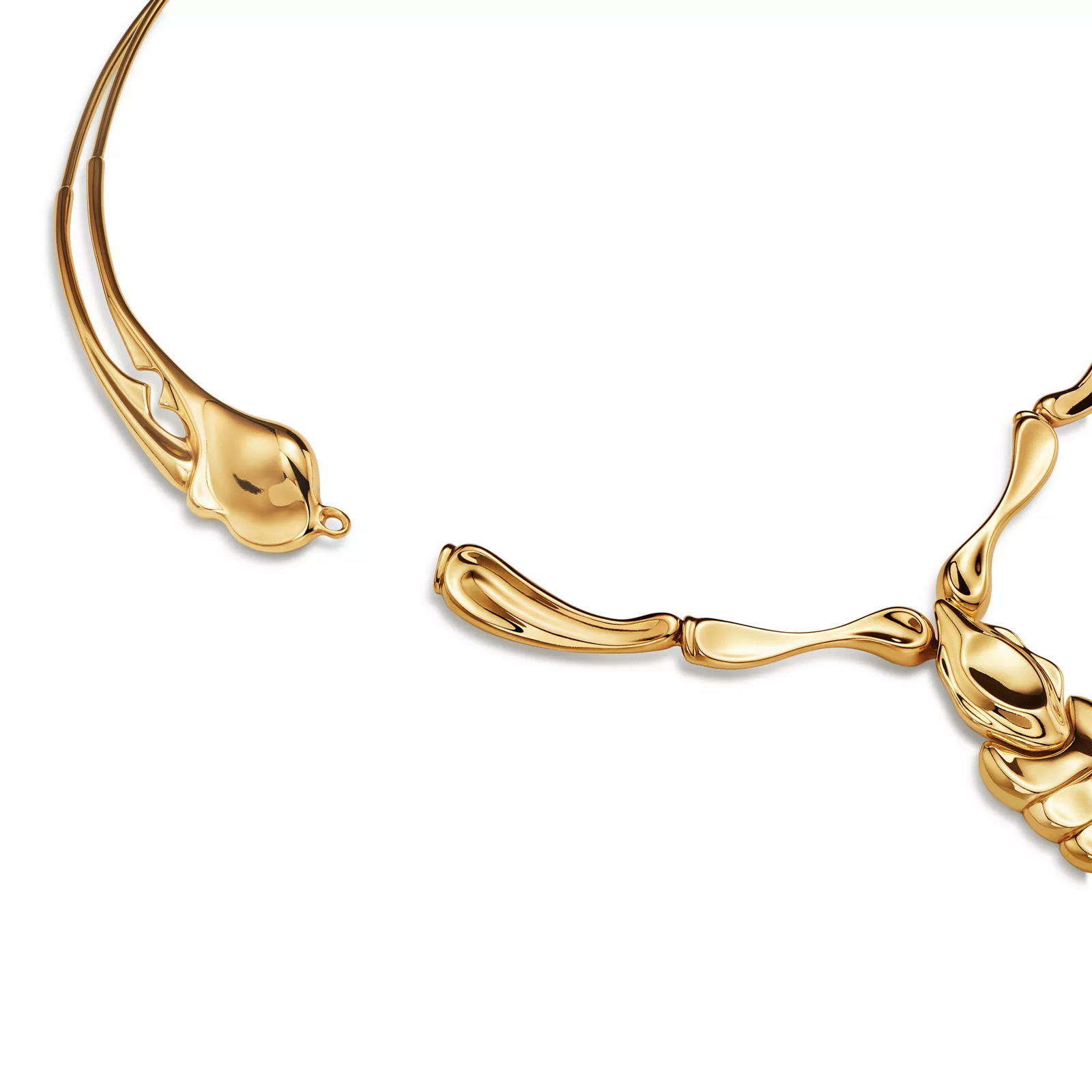 Scorpion Necklace in Yellow Gold
