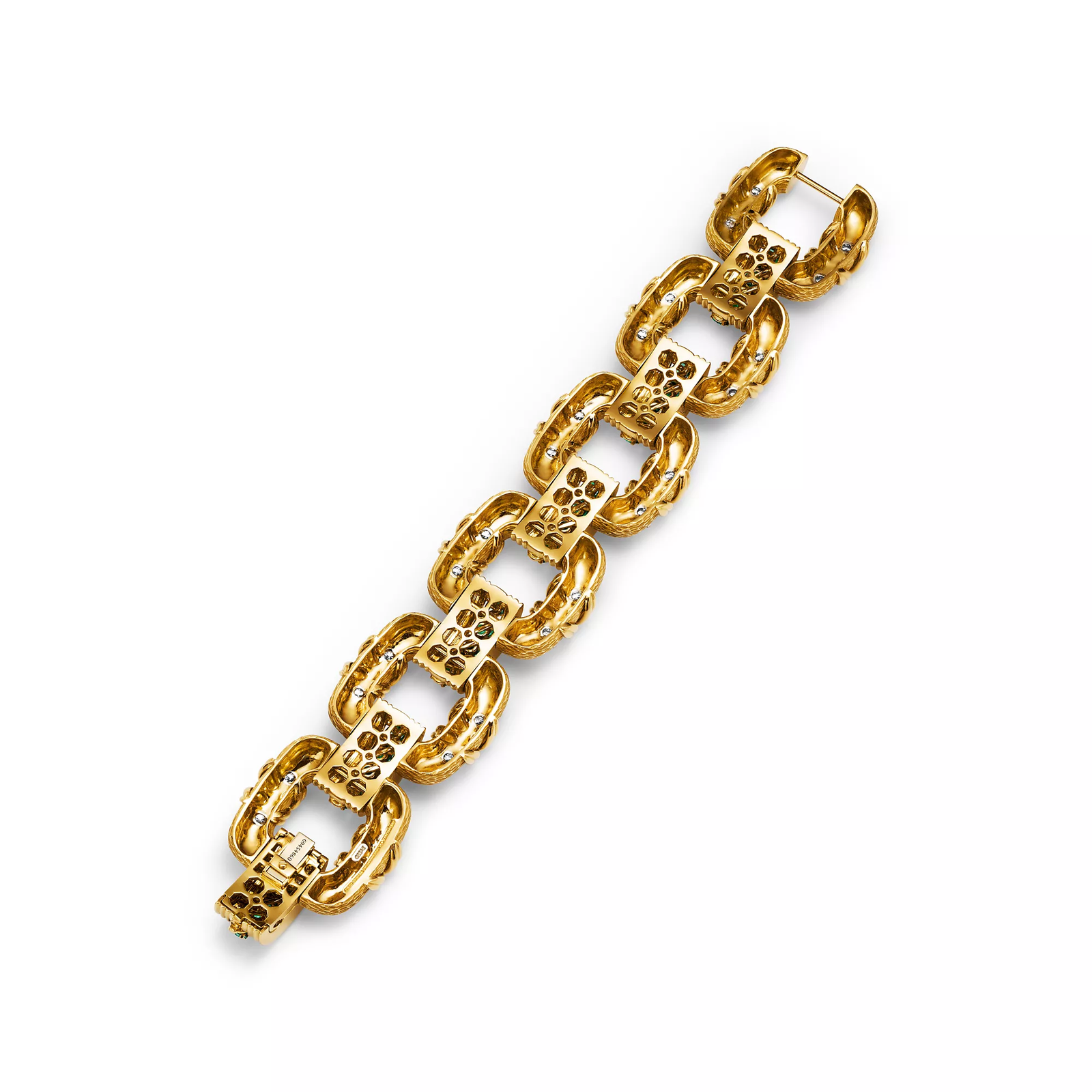 Cooper Bracelet in Yellow Gold and Platinum
