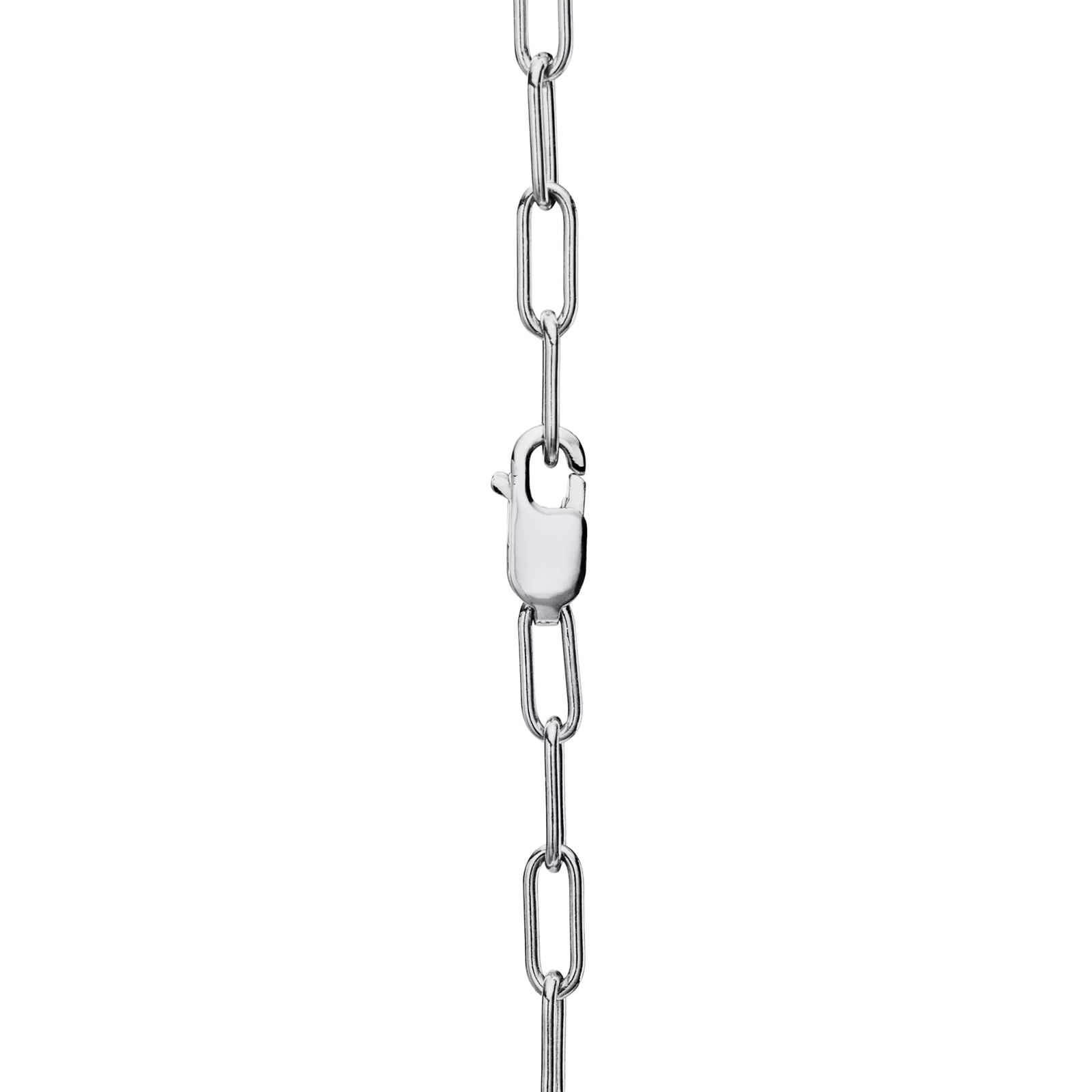 Pendant in White Gold with Diamonds, Medium