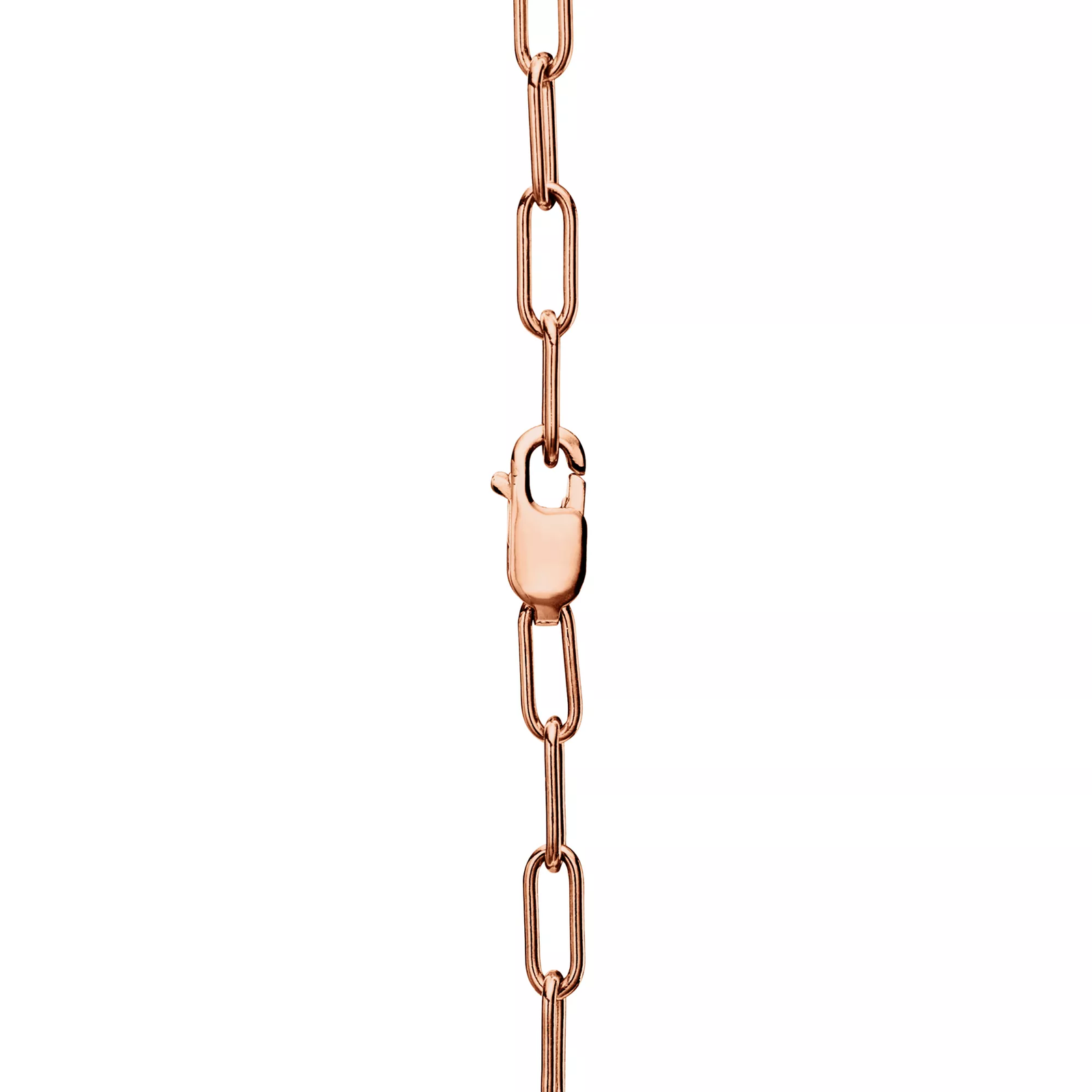 Pendant in Rose Gold with Diamonds, Medium