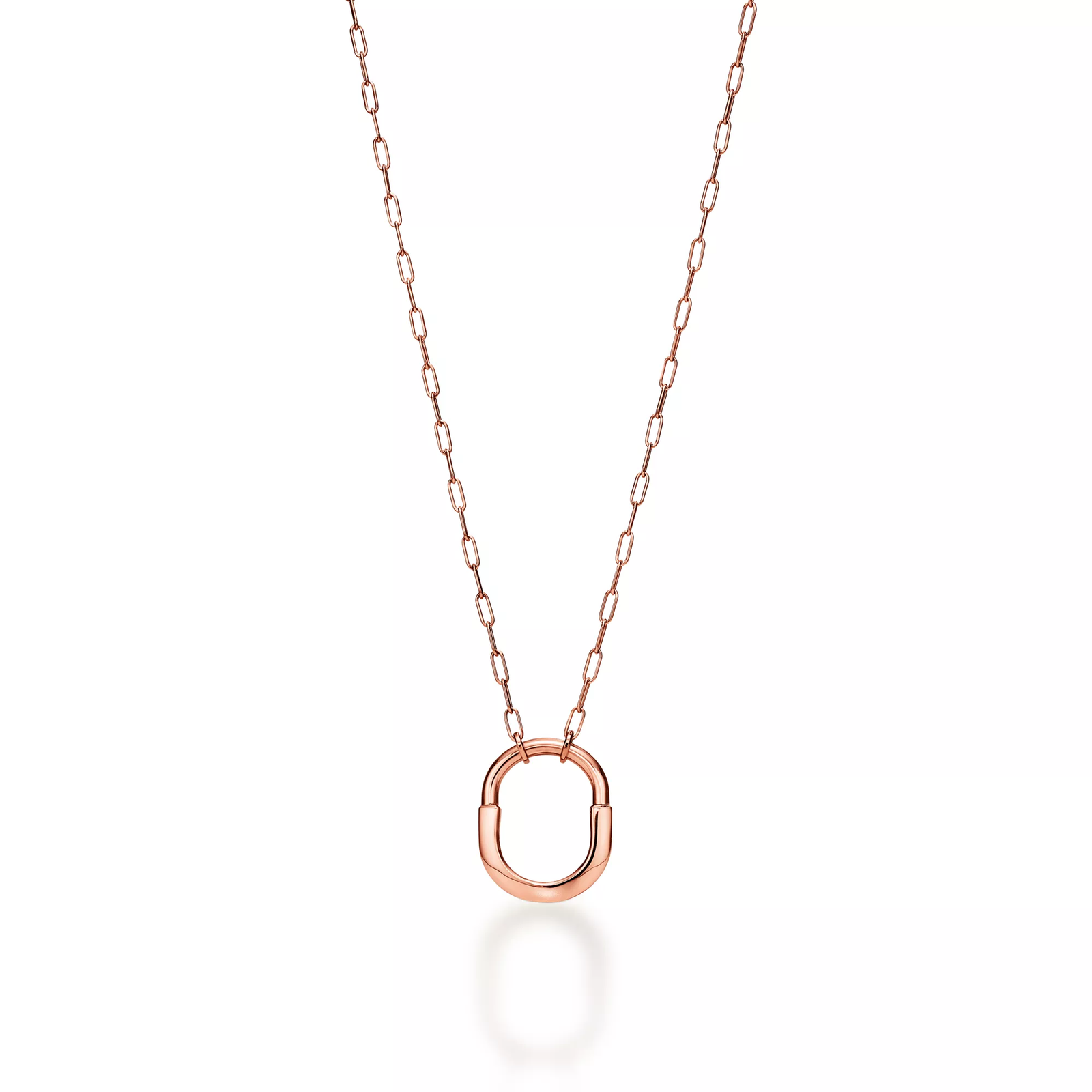 Pendant in Rose Gold, Medium